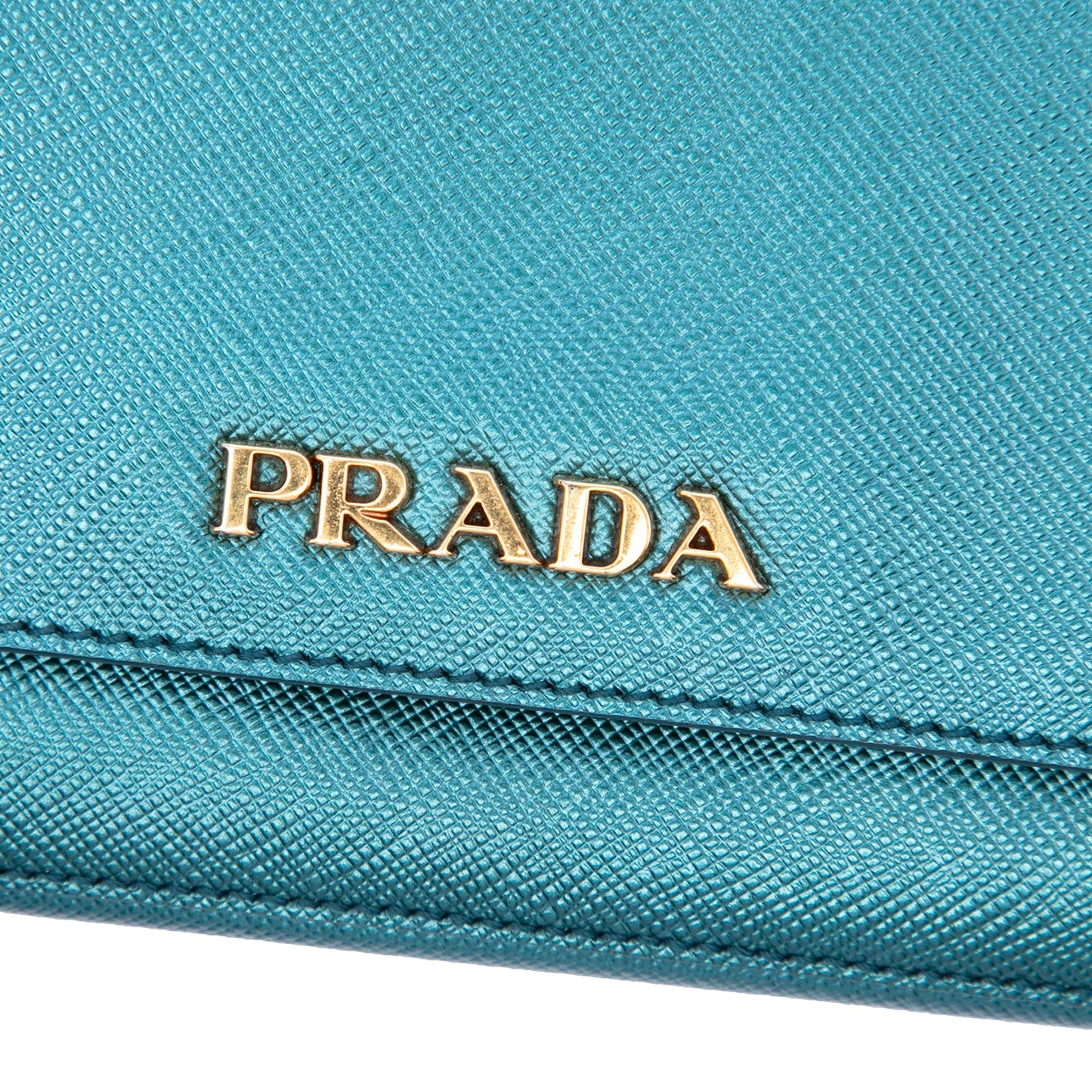 Prada Saffiano Lux Chain Shoulder Bag