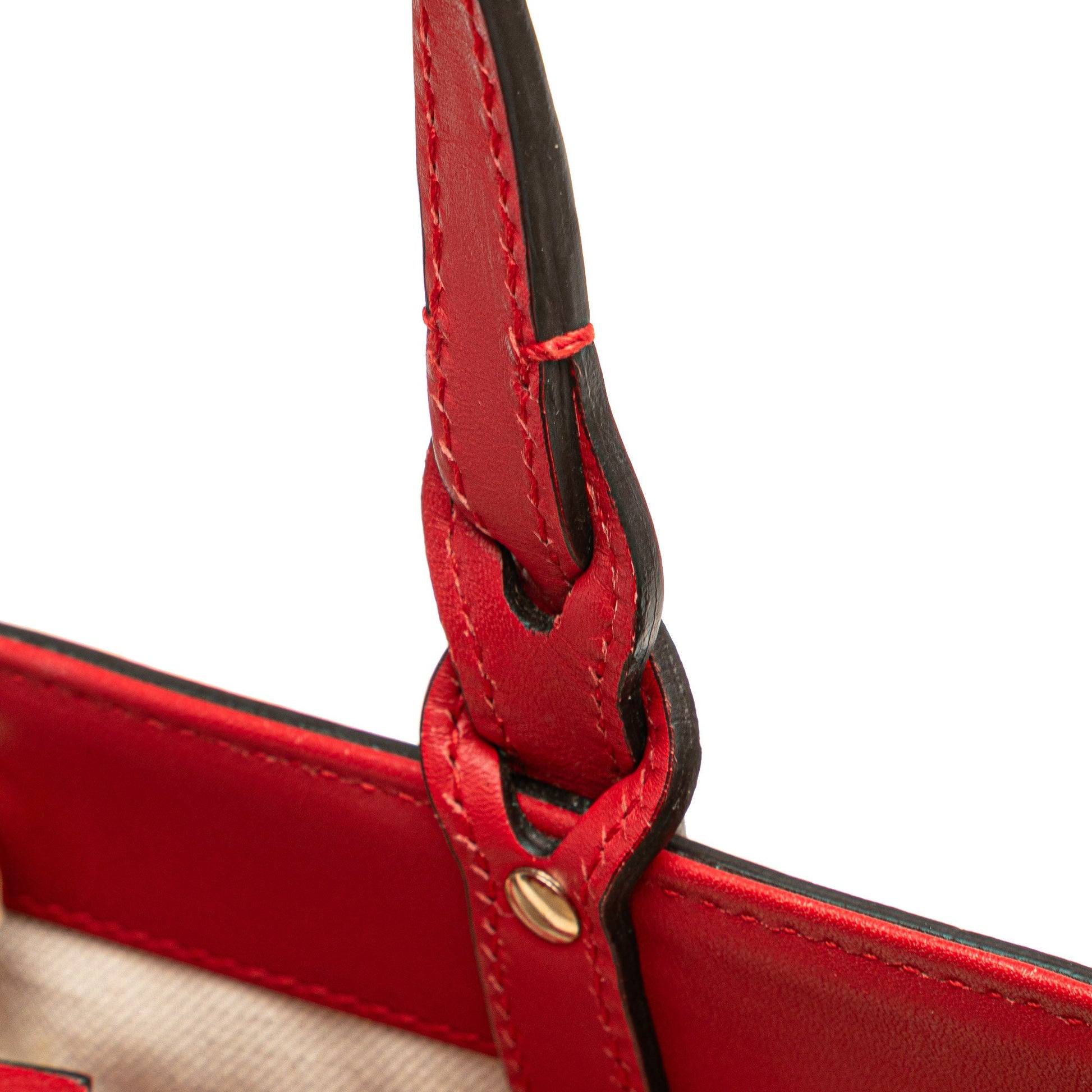 Gucci Small Diamante Leather Craft Tote