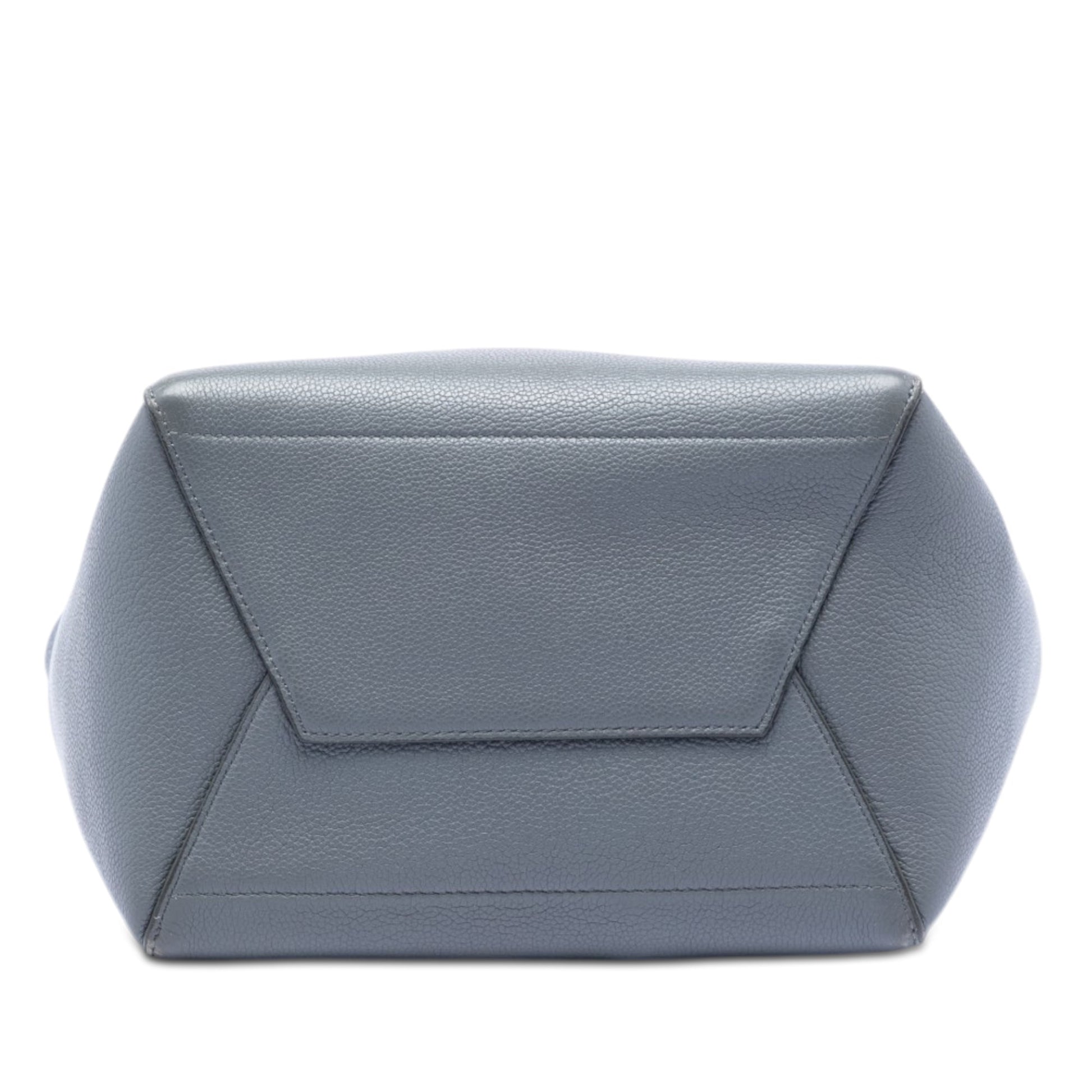 Celine Medium Leather Seau Sangle Bucket Bag