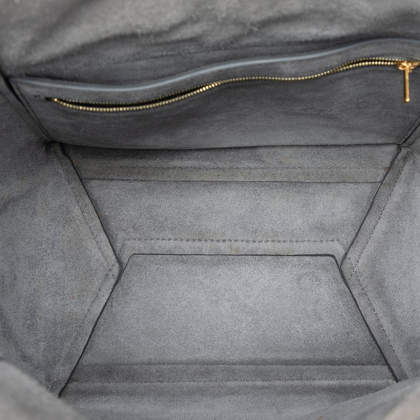 Celine Medium Leather Seau Sangle Bucket Bag