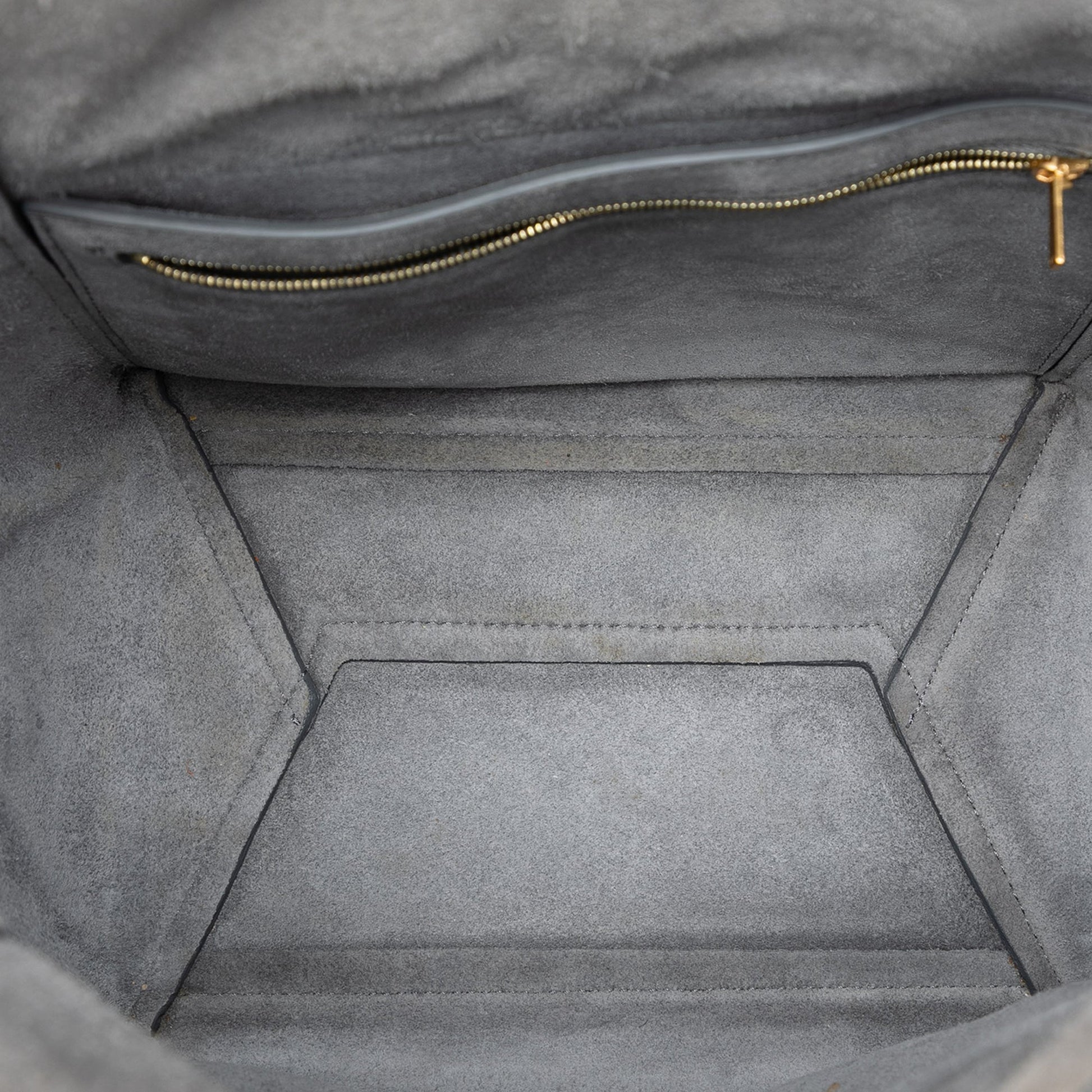 Celine Medium Leather Seau Sangle Bucket Bag