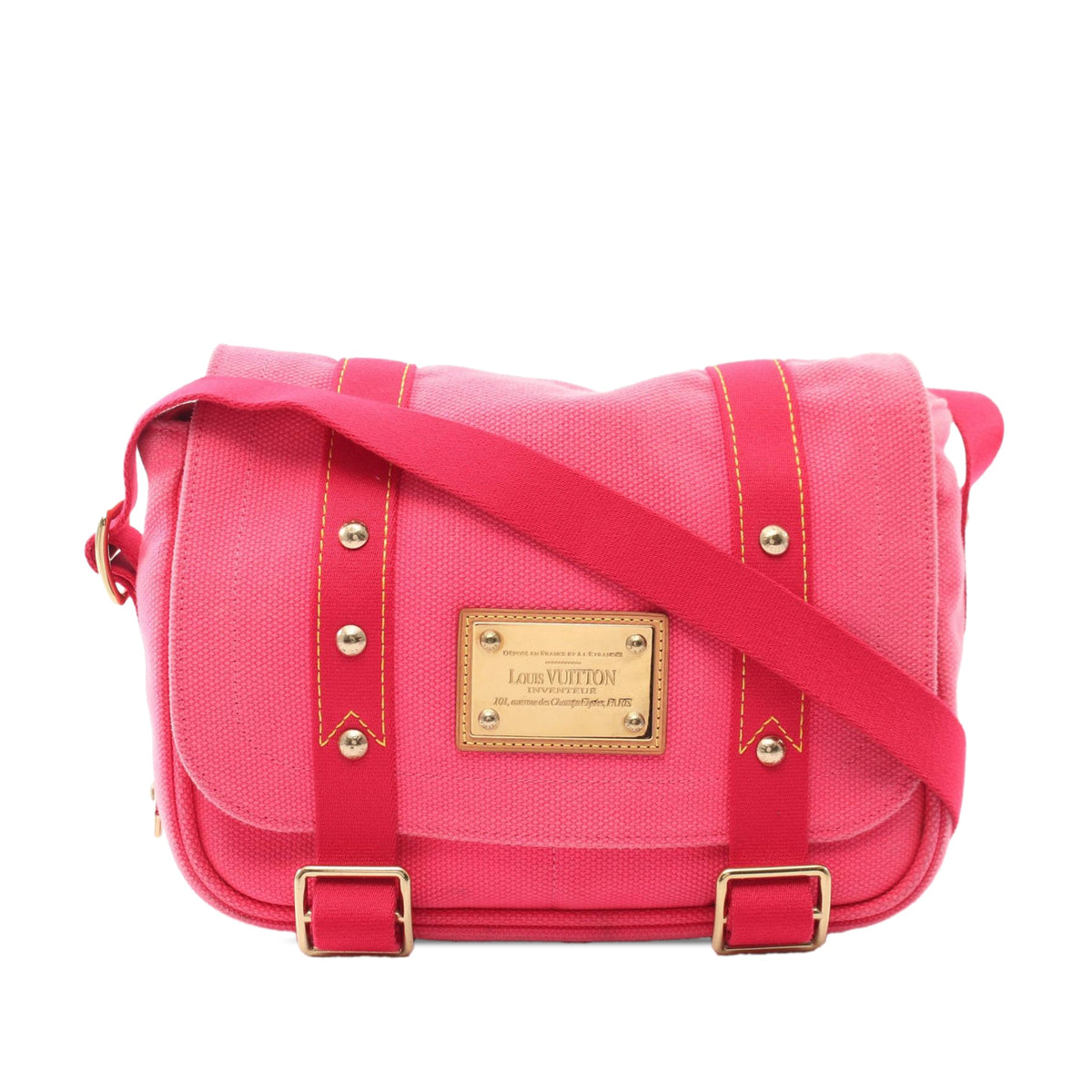 Louis Vuitton Antigua Besace PM Shoulder Bag — Pink