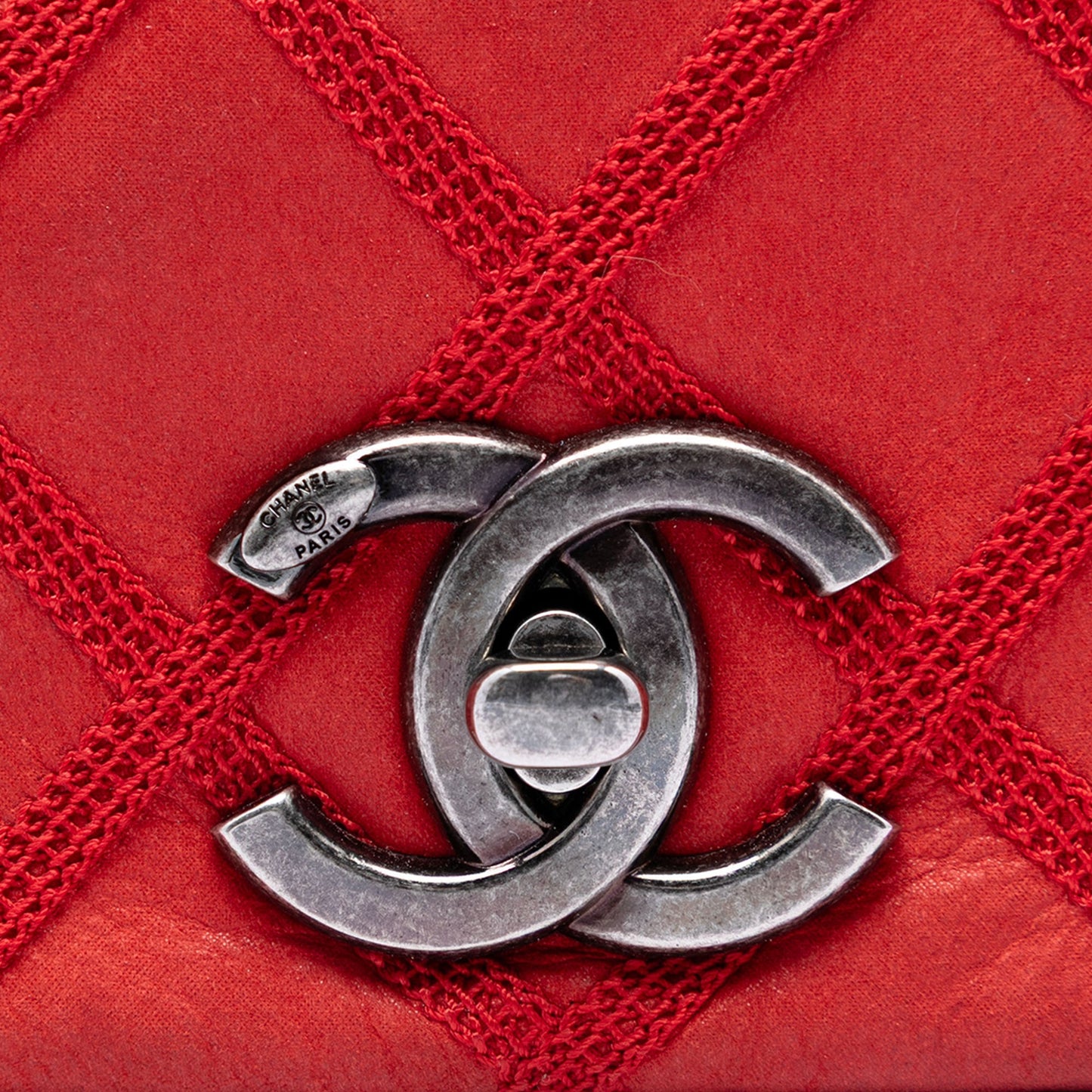 Chanel Small Nubuck Diamond Stitch Chain Flap
