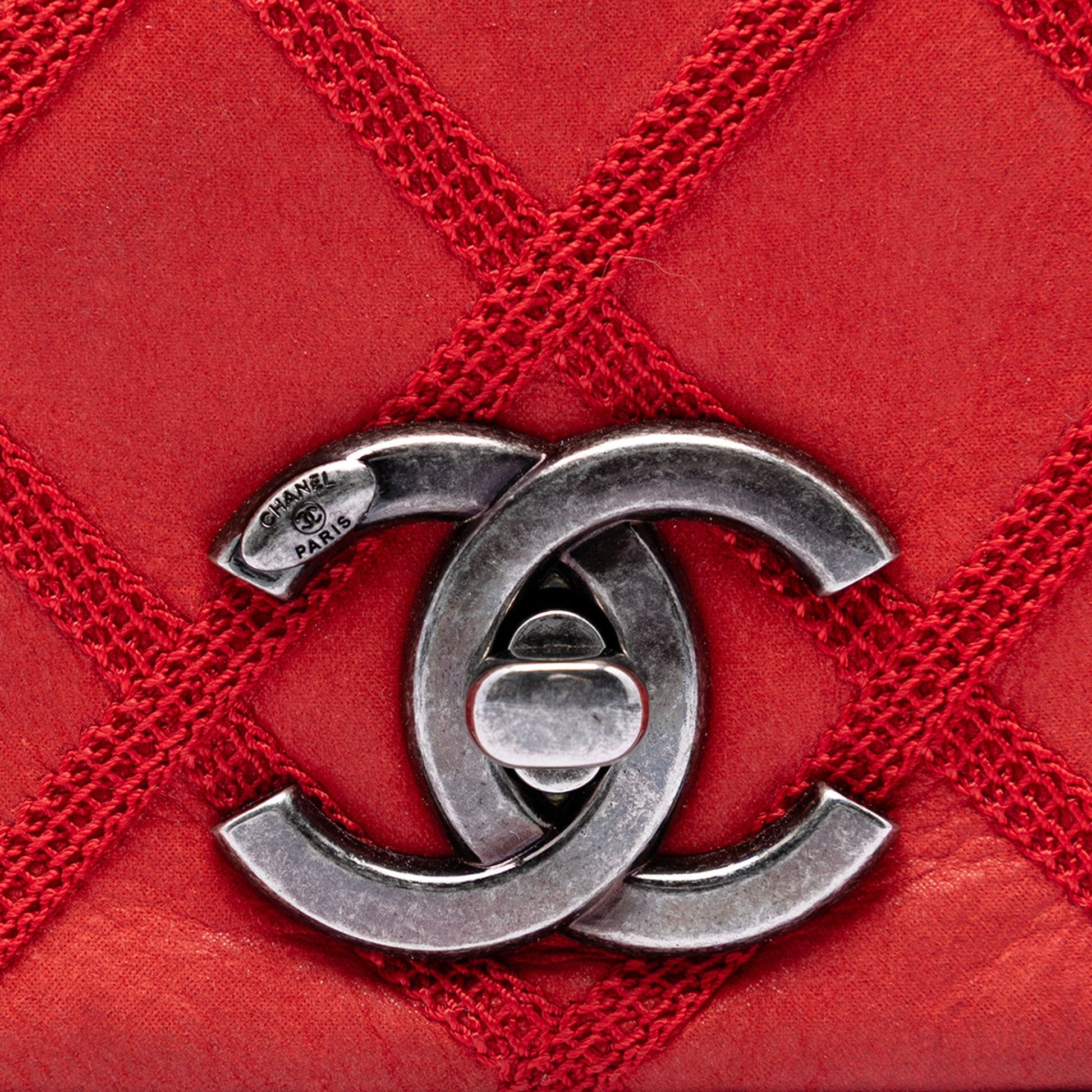 Chanel Small Nubuck Diamond Stitch Chain Flap