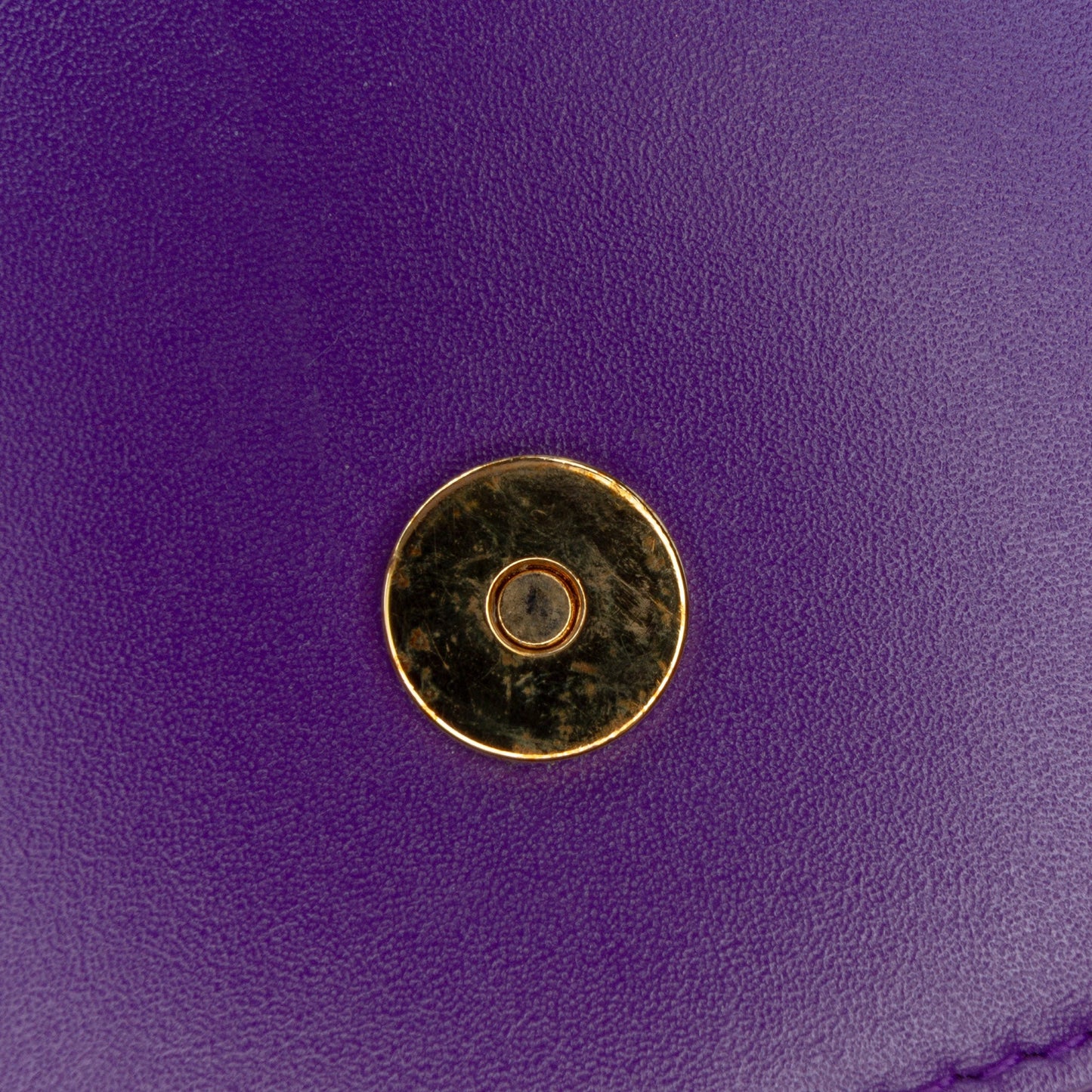 Versace Leather Greca Goddess Wallet on Chain