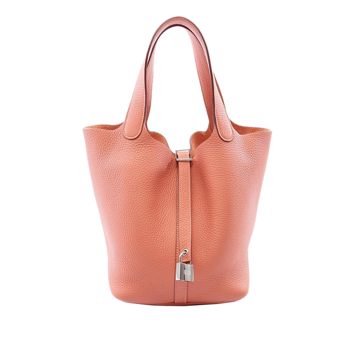 Hermès Clemence Picotin Lock 22 — Pink