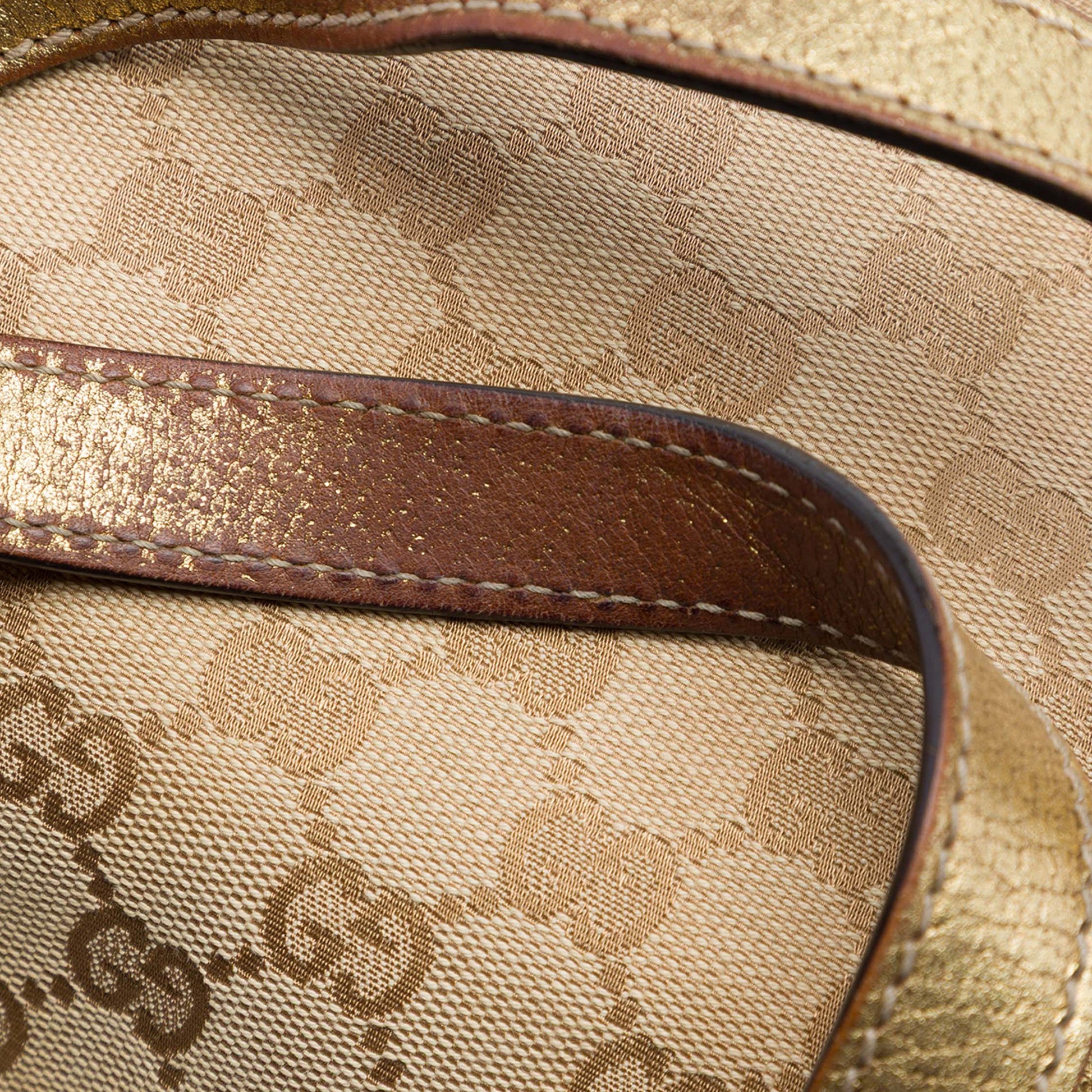 Gucci Large GG Canvas Jolicoeur Tote
