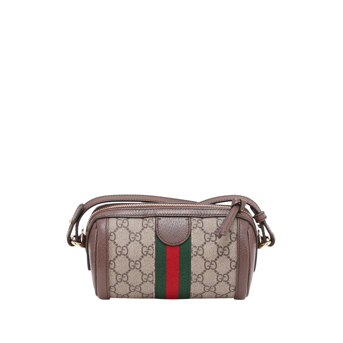 Gucci Mini GG Supreme Web Ophidia Satchel