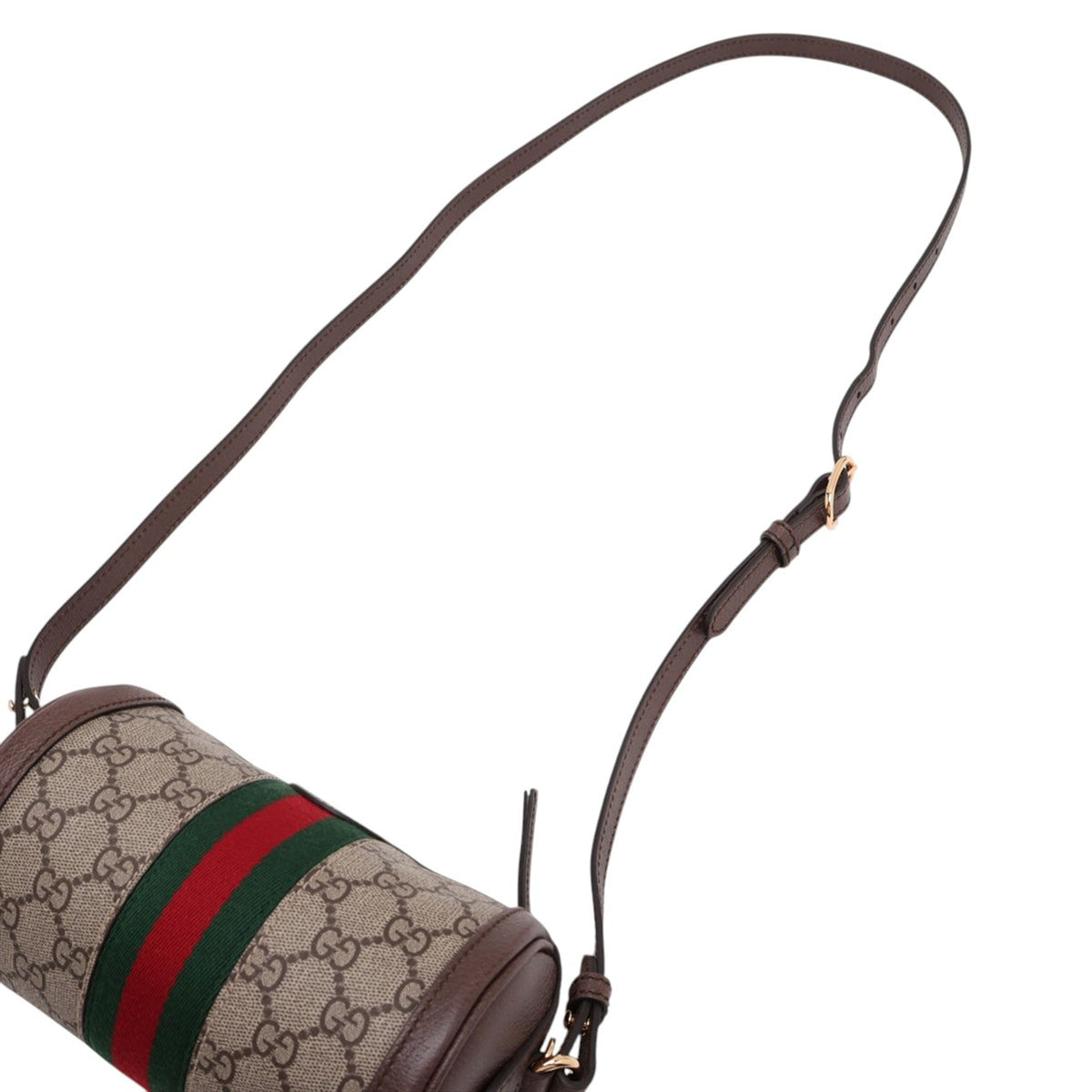 Gucci Mini GG Supreme Web Ophidia Satchel