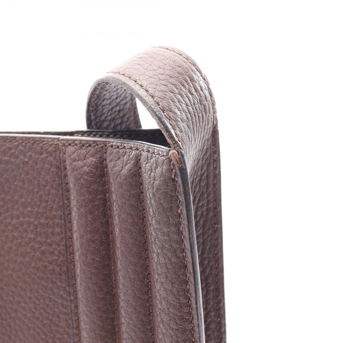 Hermès Cadena Kelly Shoulder Bag — Brown