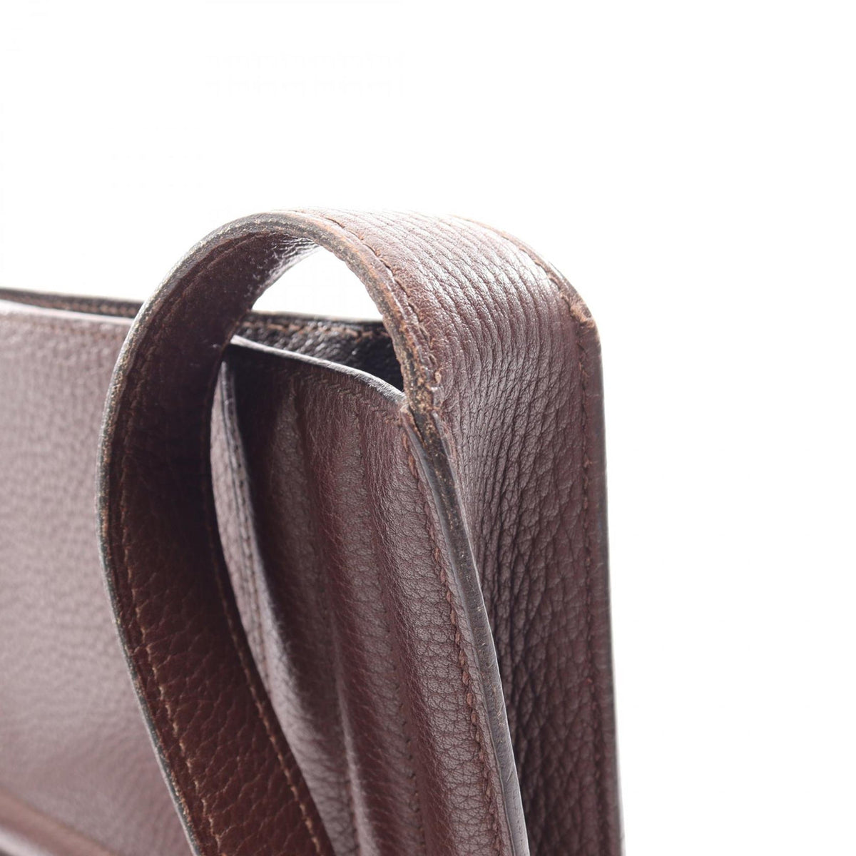 Hermès Cadena Kelly Shoulder Bag — Brown
