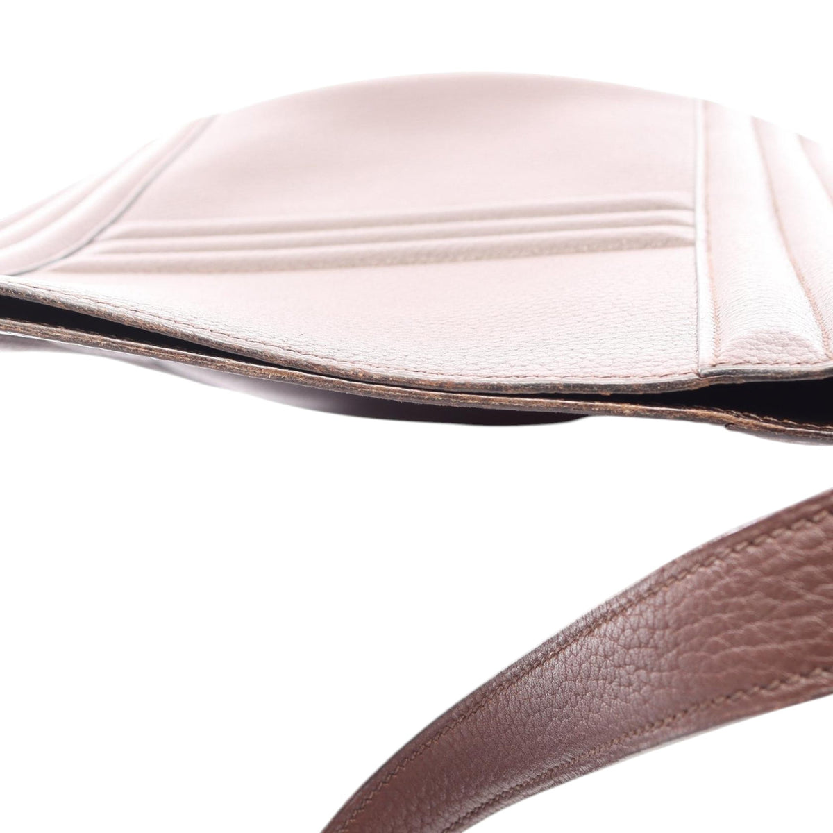 Hermès Cadena Kelly Shoulder Bag — Brown