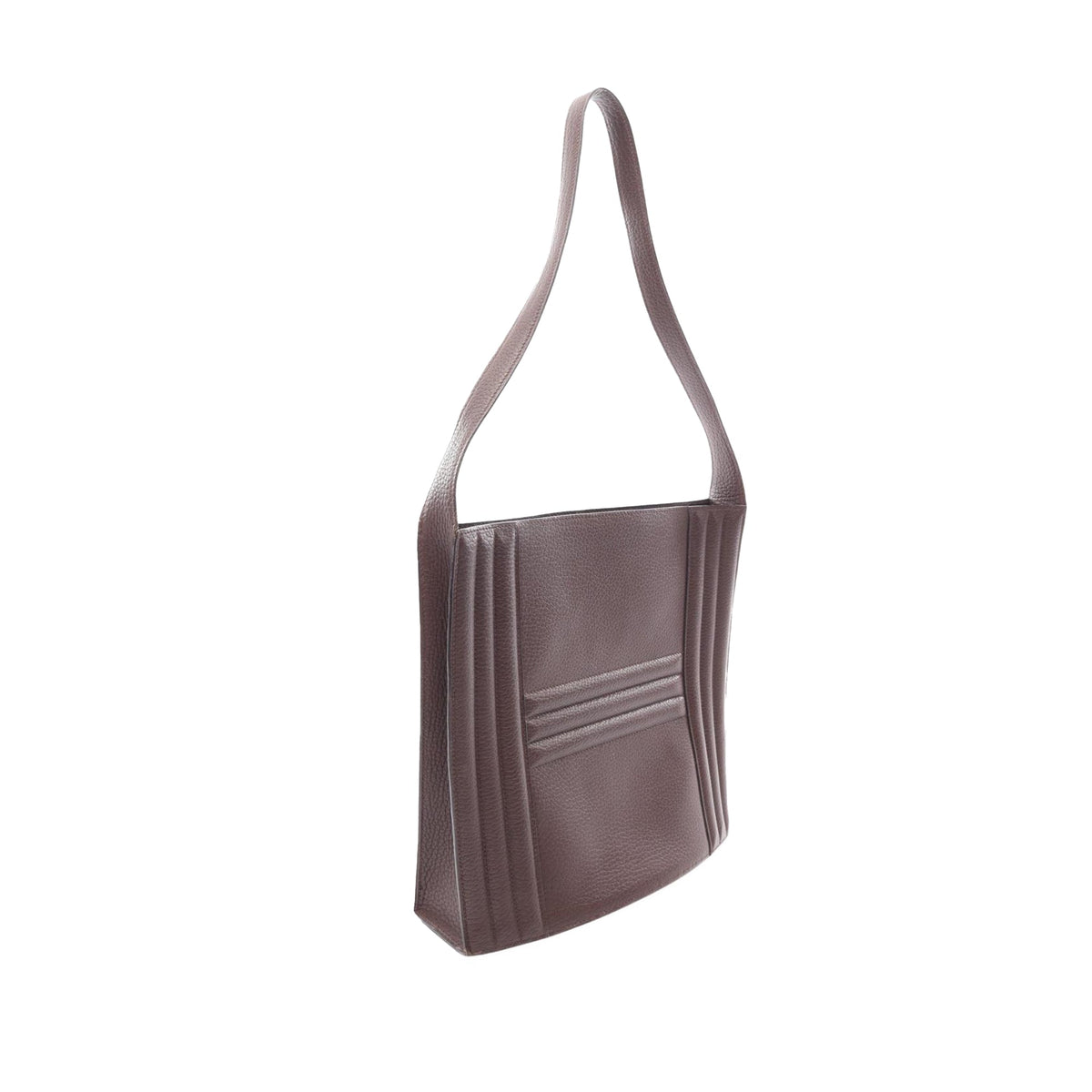Hermès Cadena Kelly Shoulder Bag — Brown