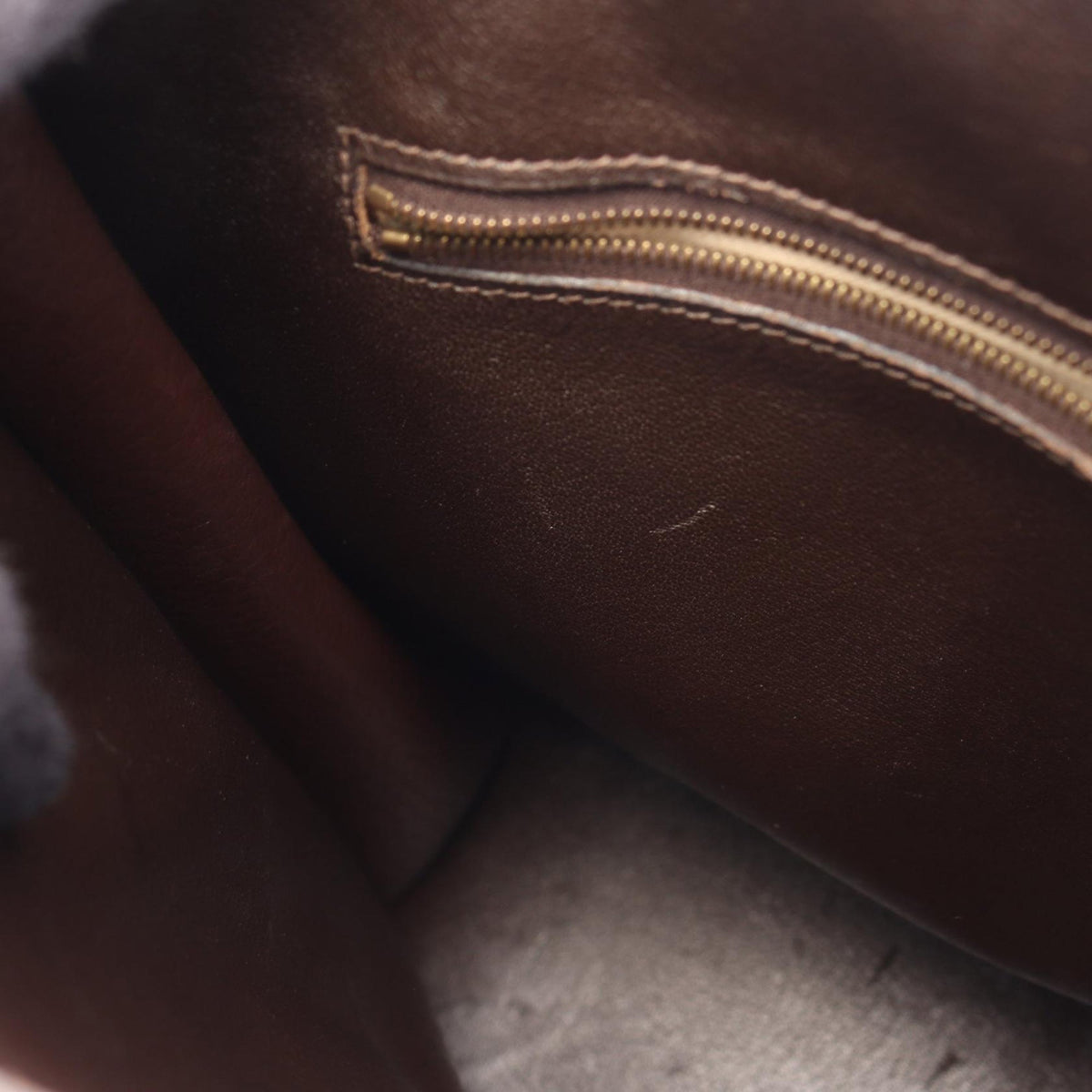 Hermès Cadena Kelly Shoulder Bag — Brown