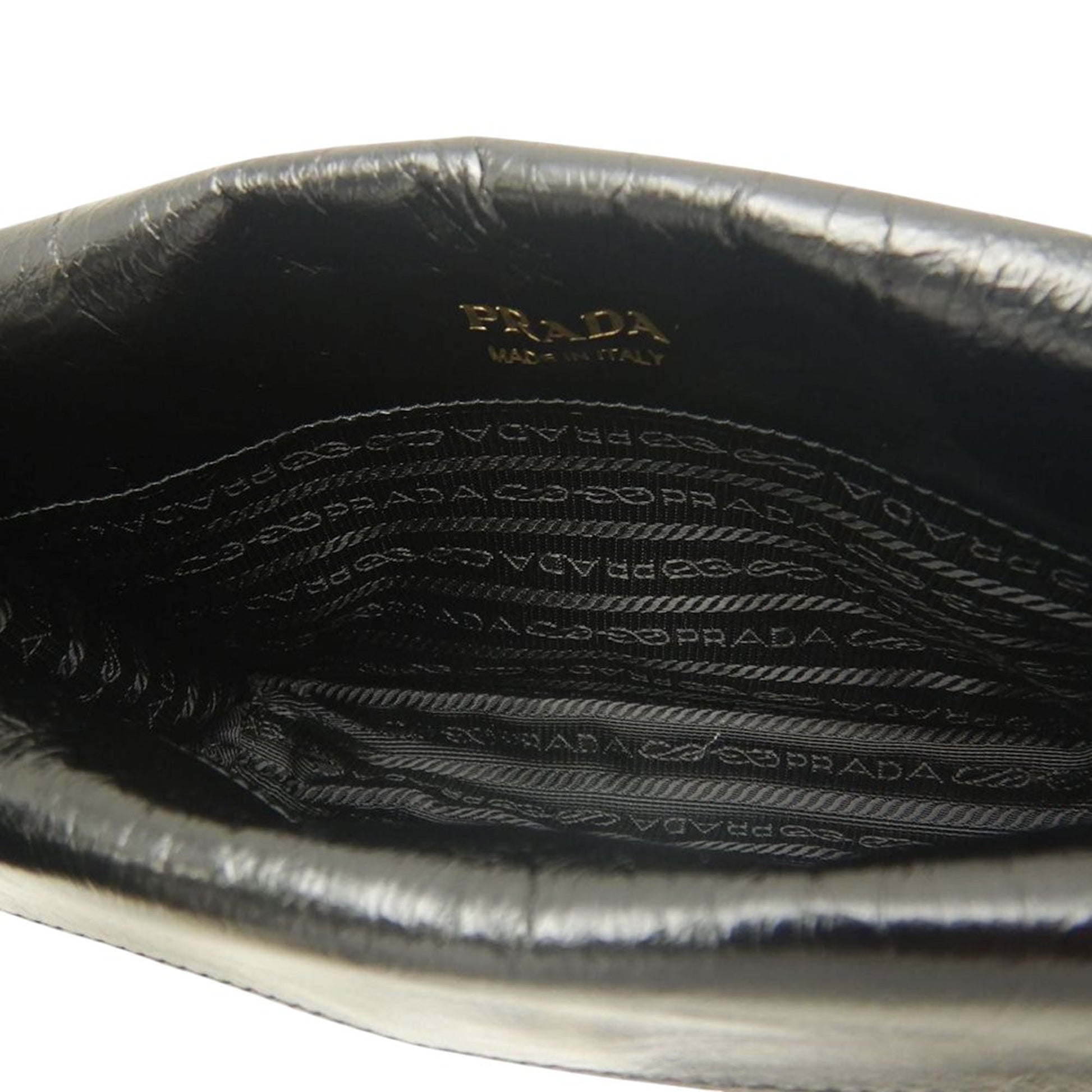 Prada Crinkled Calfskin Crossbody