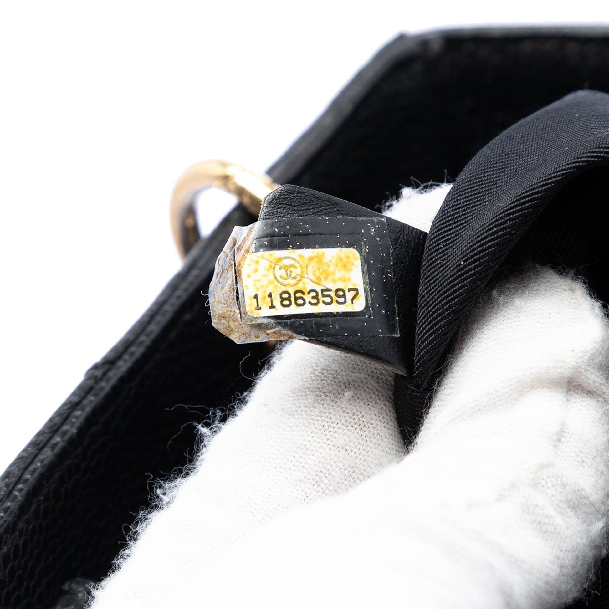 Chanel Caviar Petite Shopping Tote