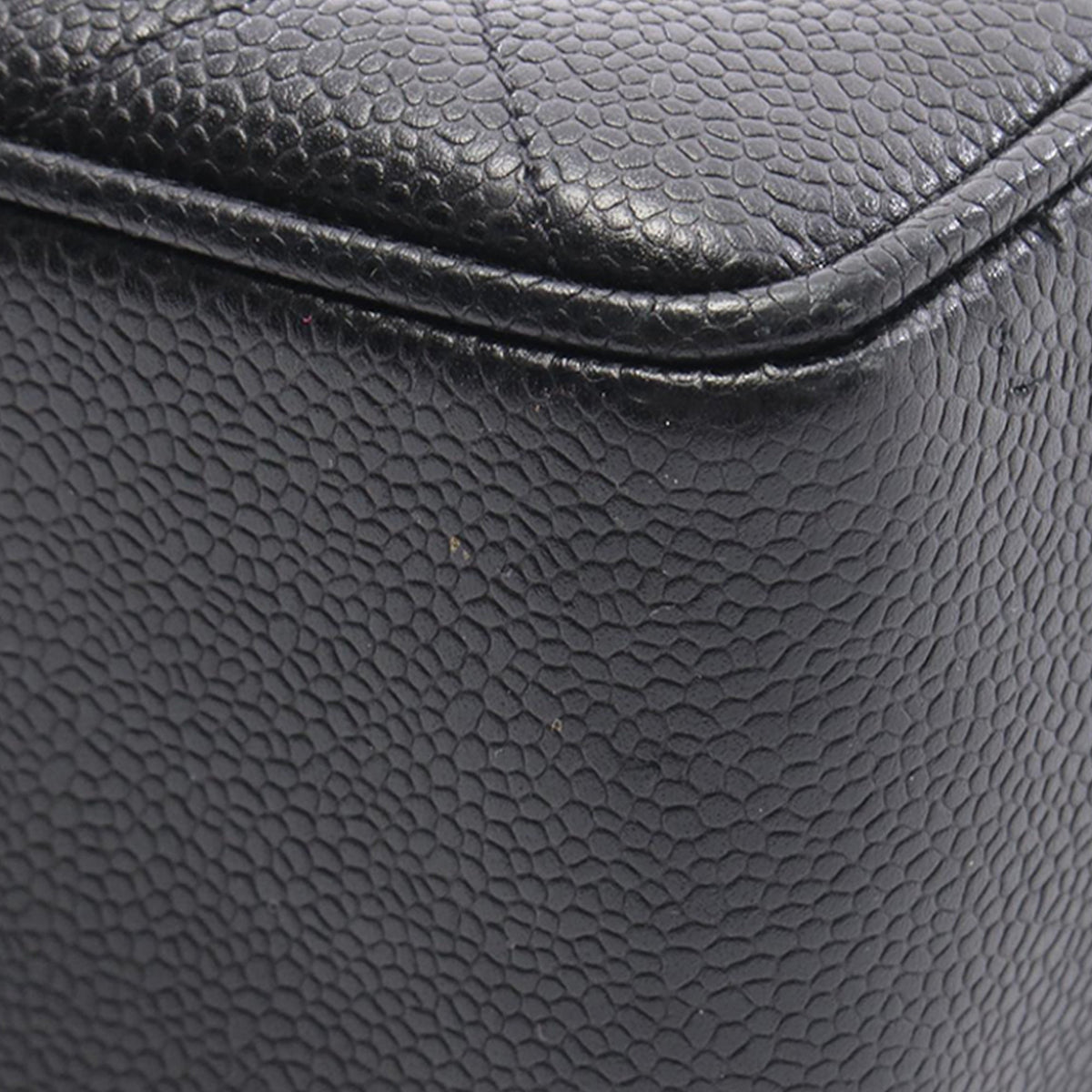 Chanel XL CC Quilted Caviar Tote