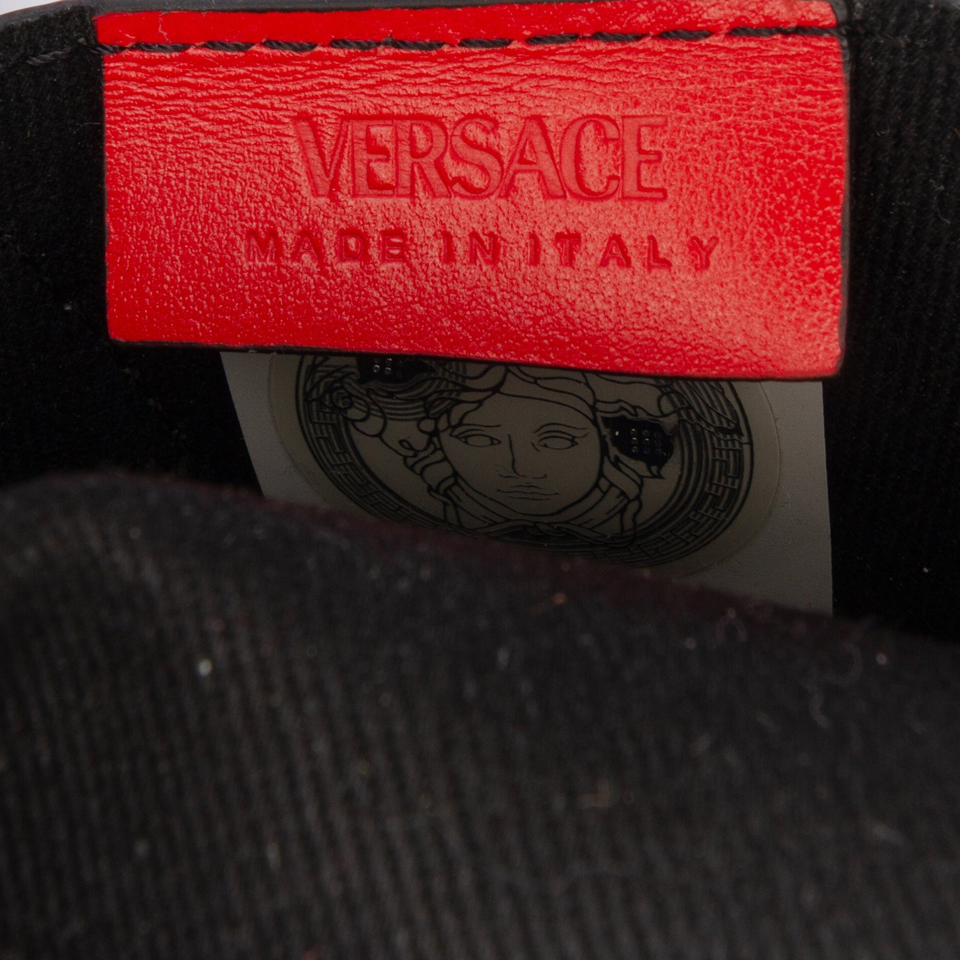 Versace Coated Canvas La Greca Tote