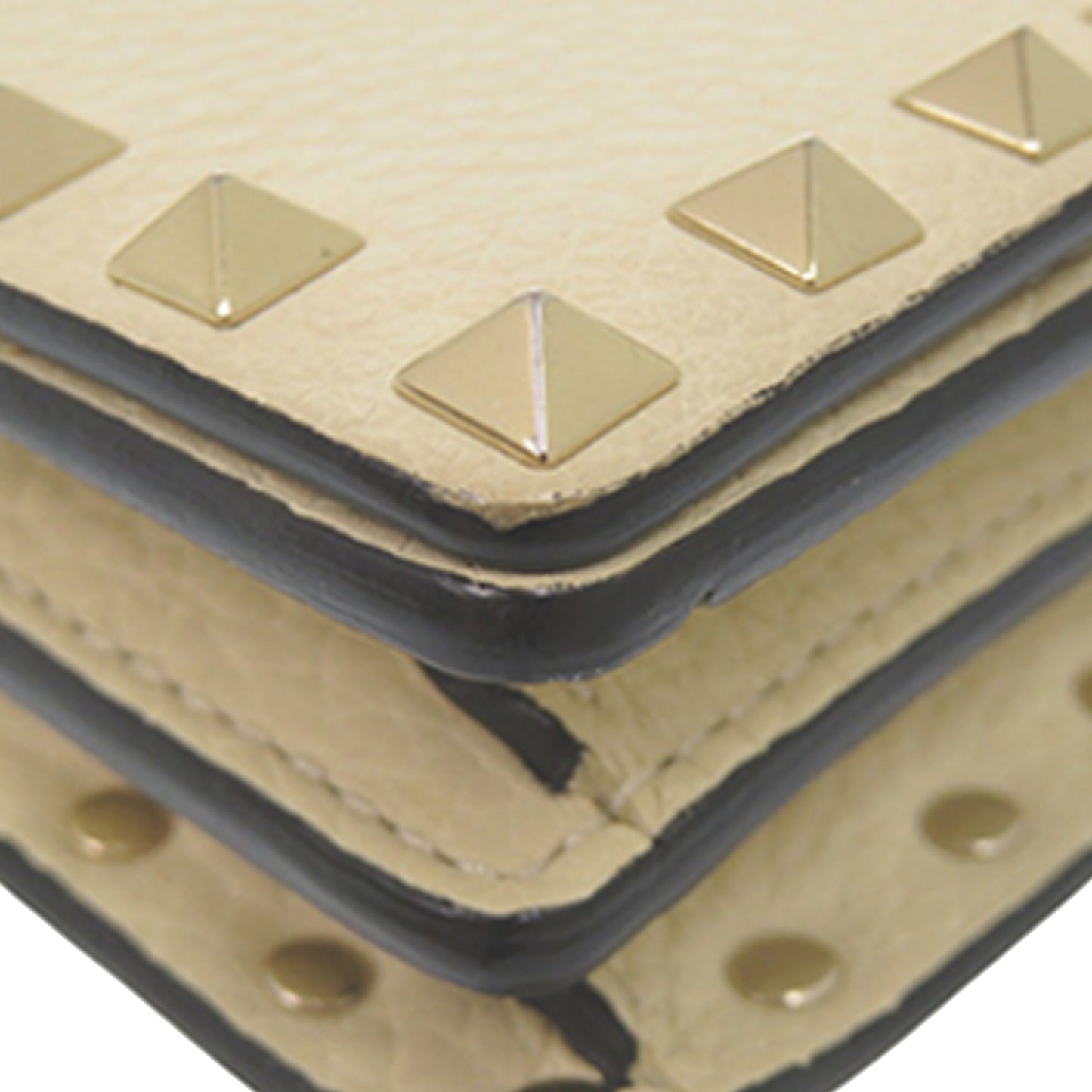 Valentino Leather Rockstud Chain Pouch