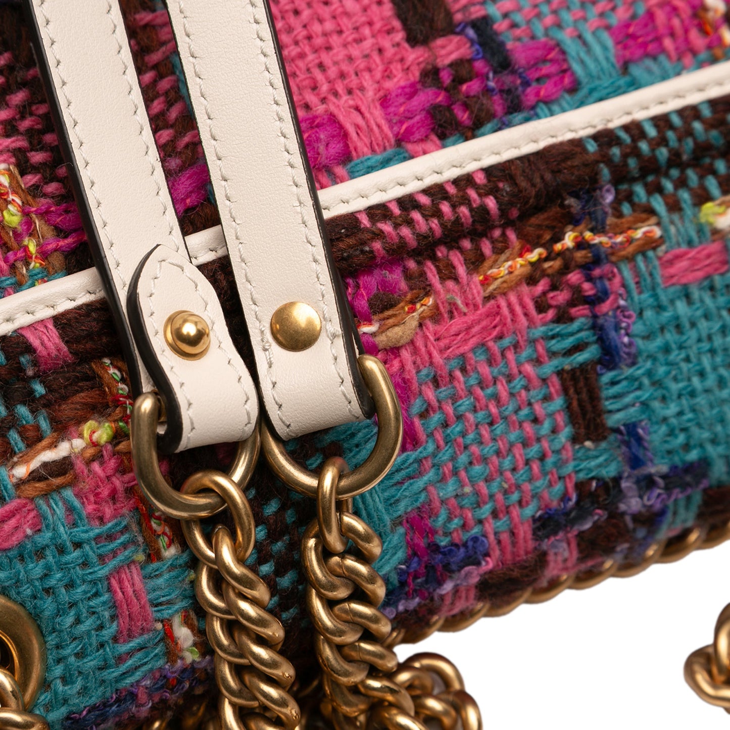Medium GG Marmont Tweed Shoulder Bag