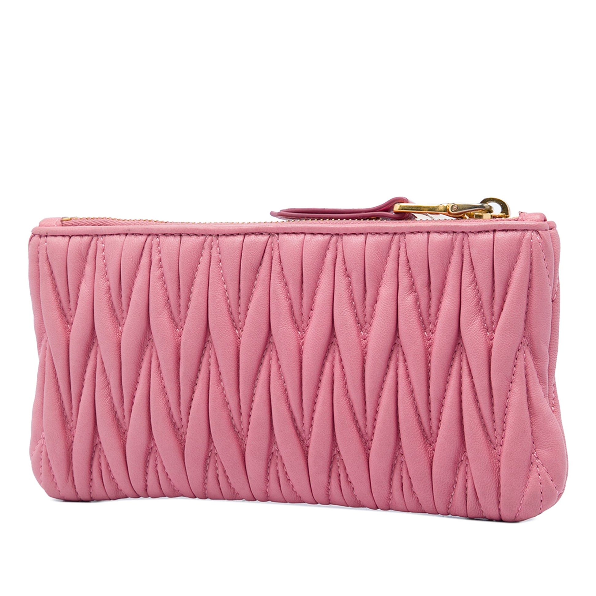 Miu Miu Matelasse Nappa Clutch