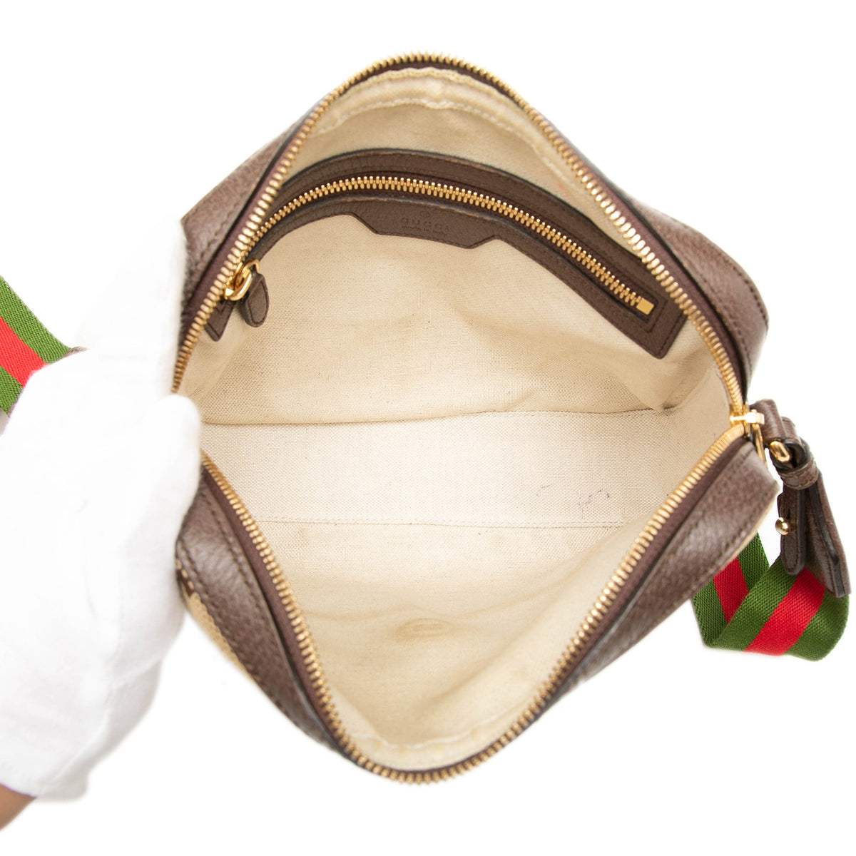 Gucci Jumbo GG Canvas Web Crossbody