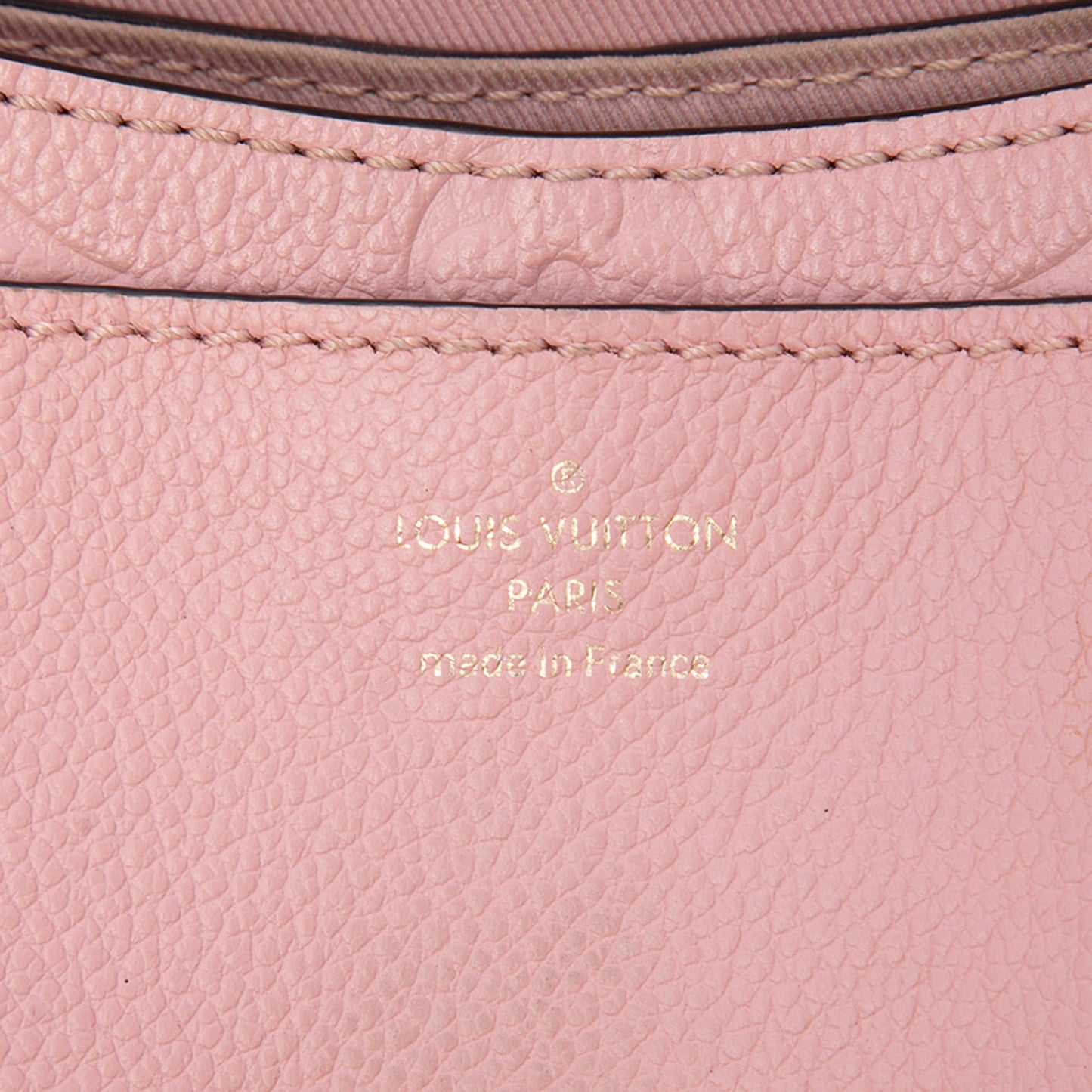 Louis Vuitton Monogram Empreinte Blanche BB