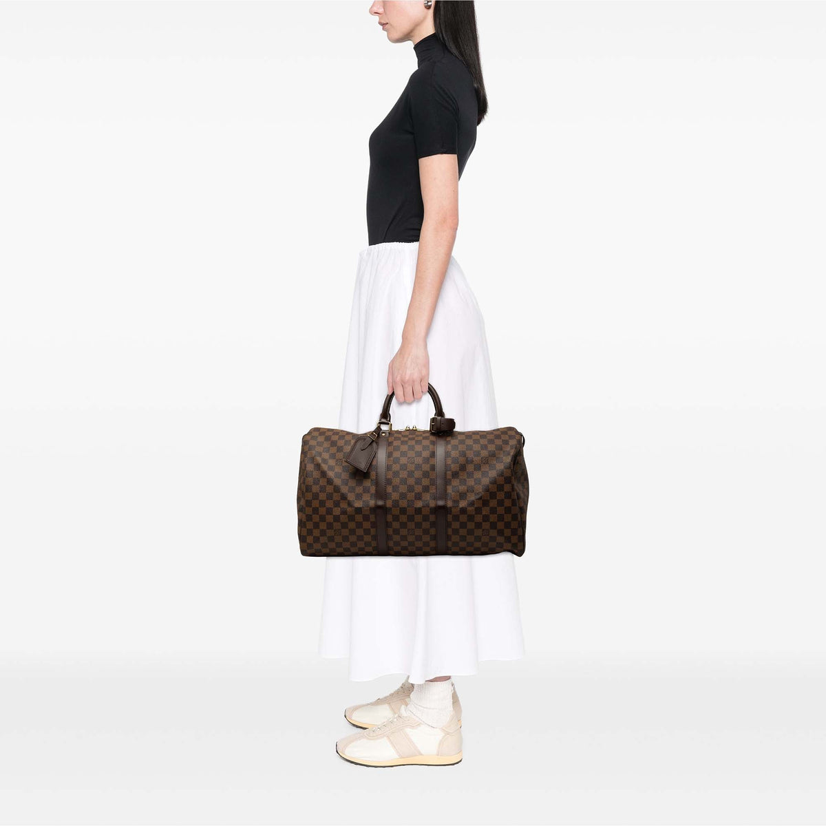Louis Vuitton Damier Ebene Keepall 50