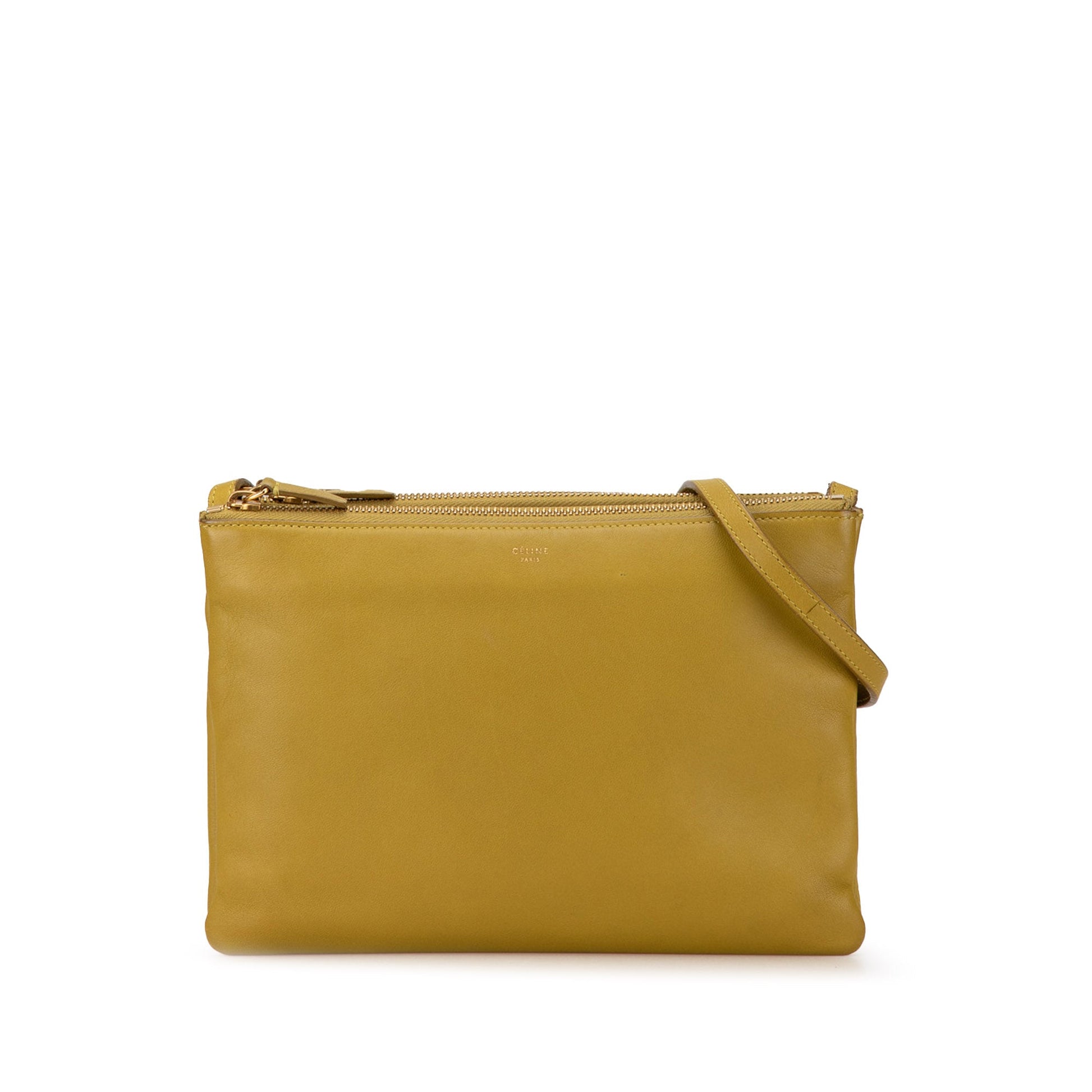 Celine Large Lambskin Trio Crossbody