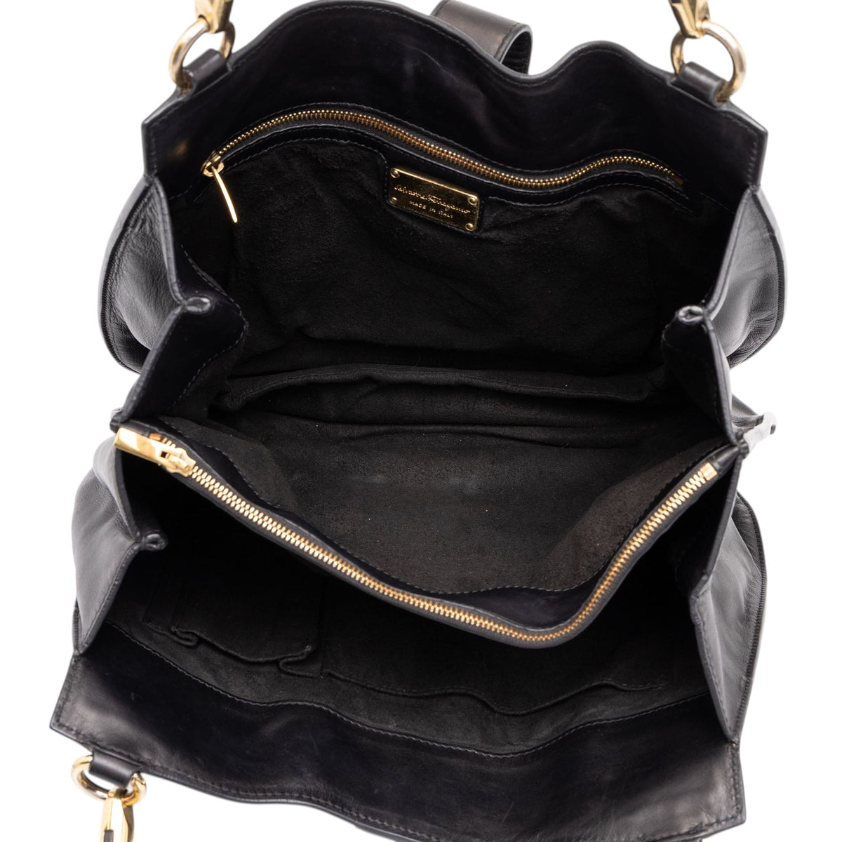 Ferragamo Leather Enny Hobo