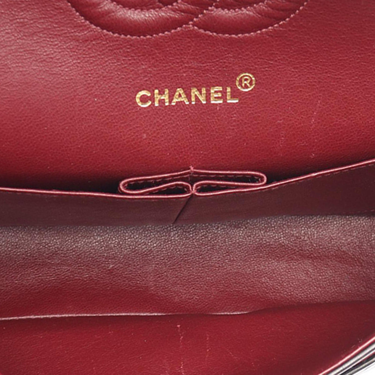 Chanel Medium Classic Lambskin Double Flap — Black