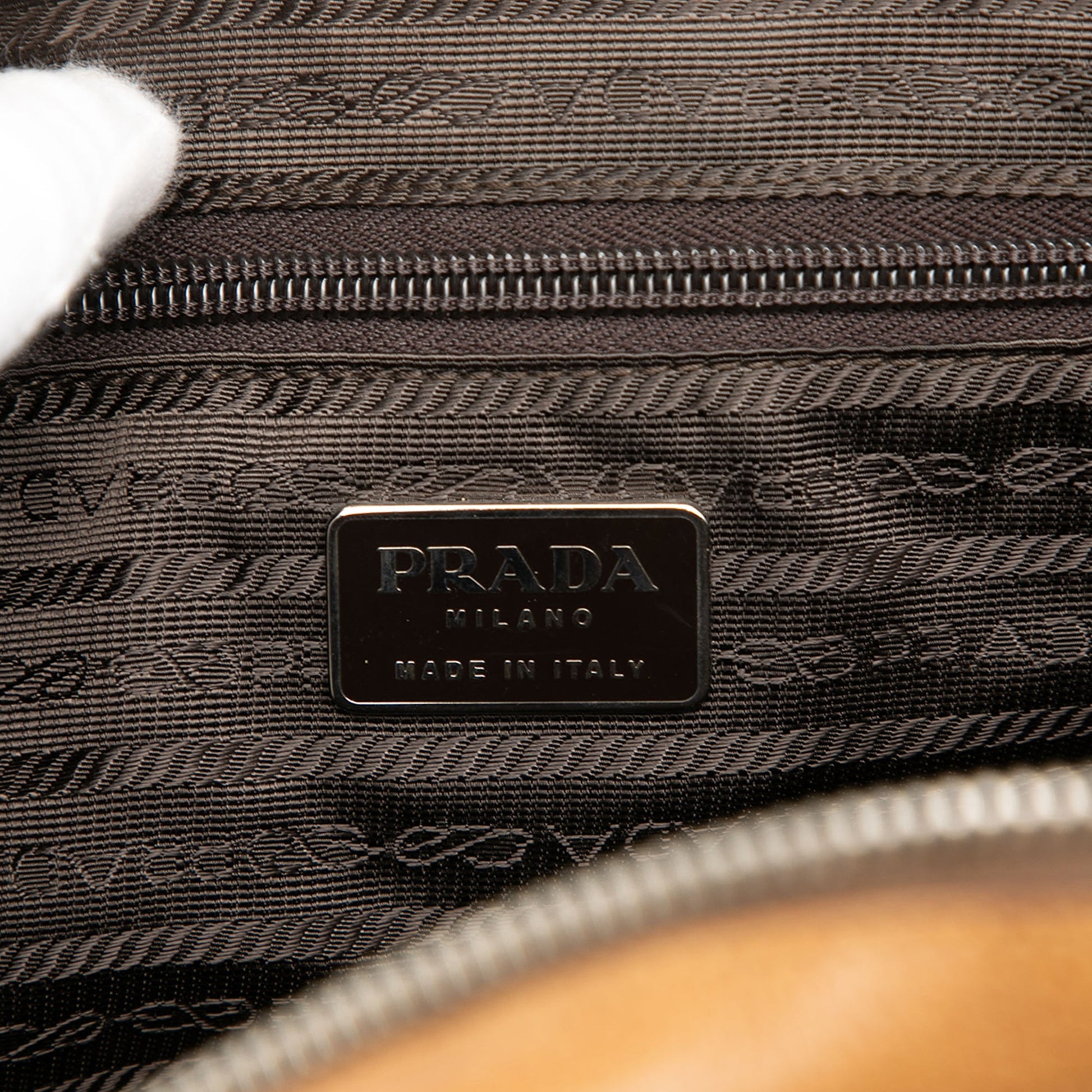 Prada Cinghiale Fibbi Shoulder Bag