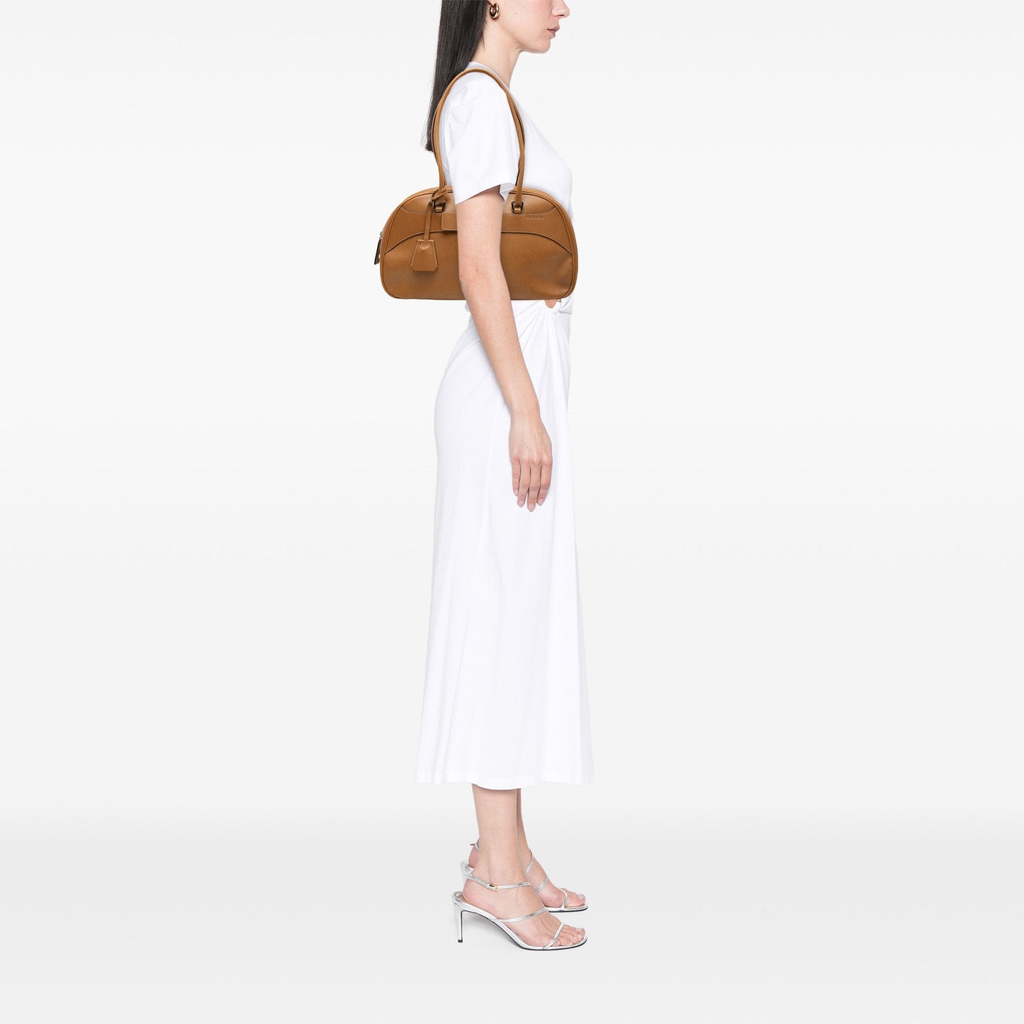 Prada Cinghiale Fibbi Shoulder Bag