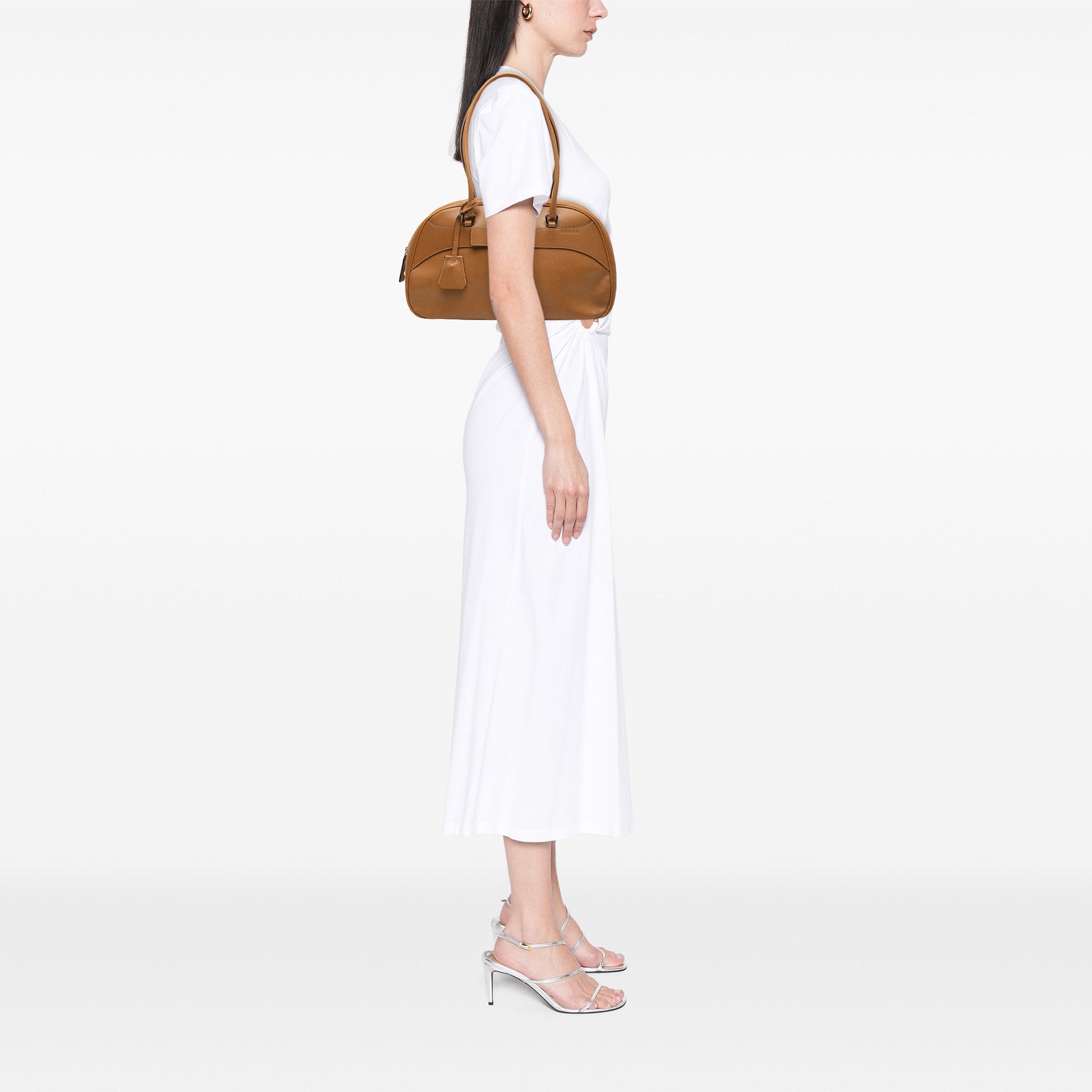 Prada Cinghiale Fibbi Shoulder Bag