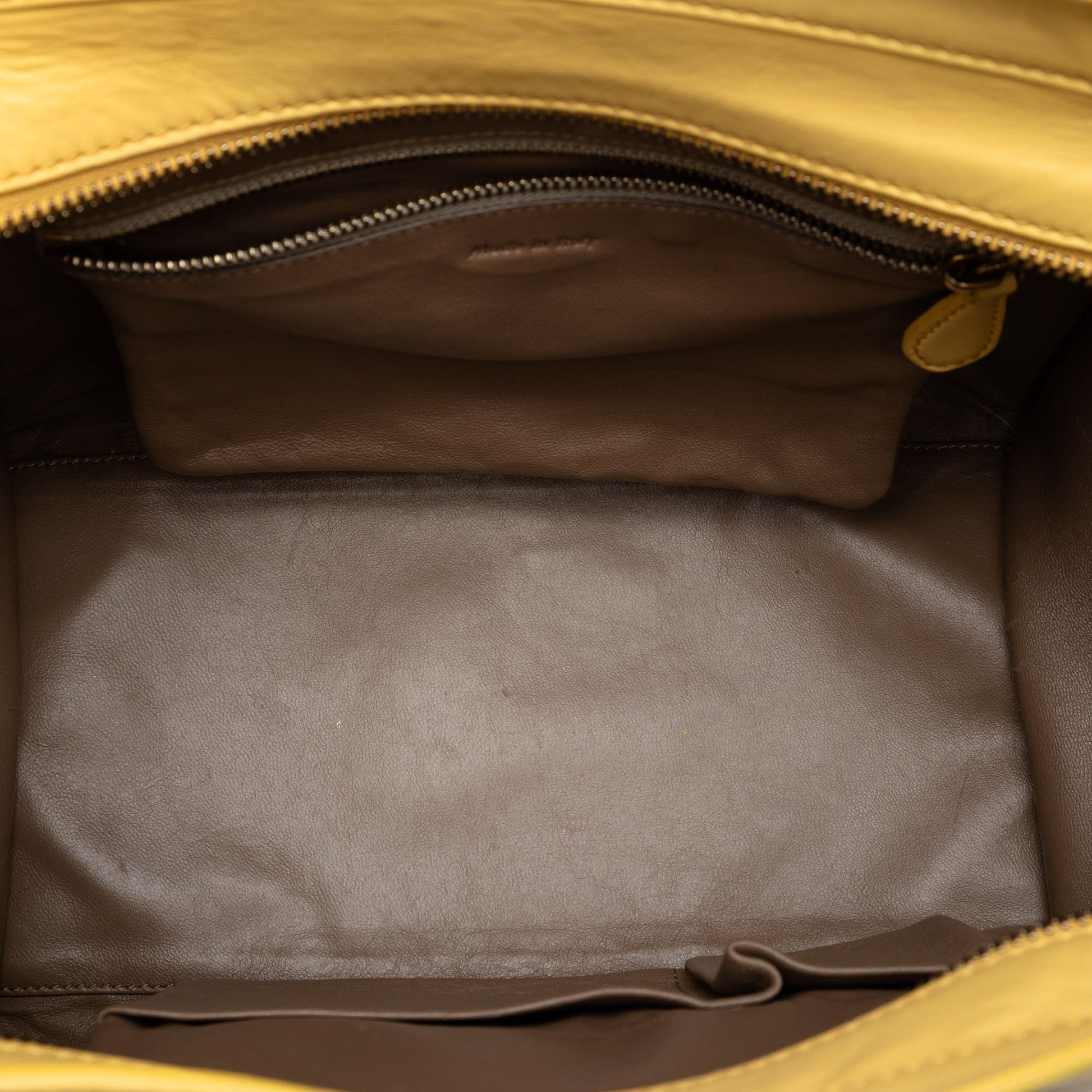 Celine Mini Leather Luggage Tote