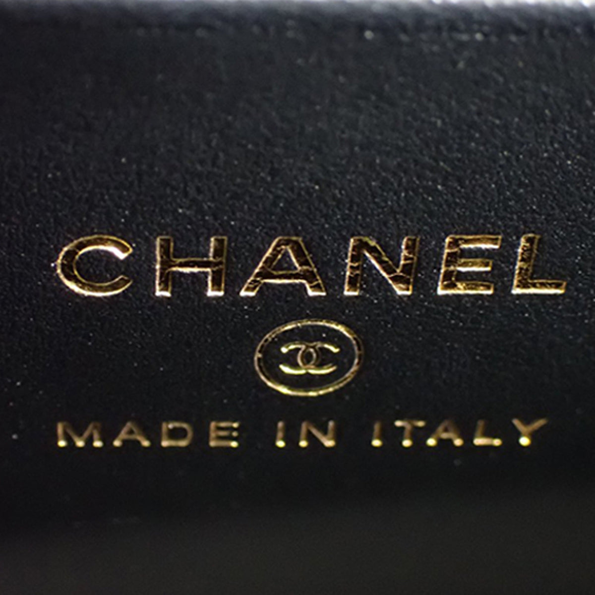 Chanel Caviar Coco First Flap Phone Holder with Chain
