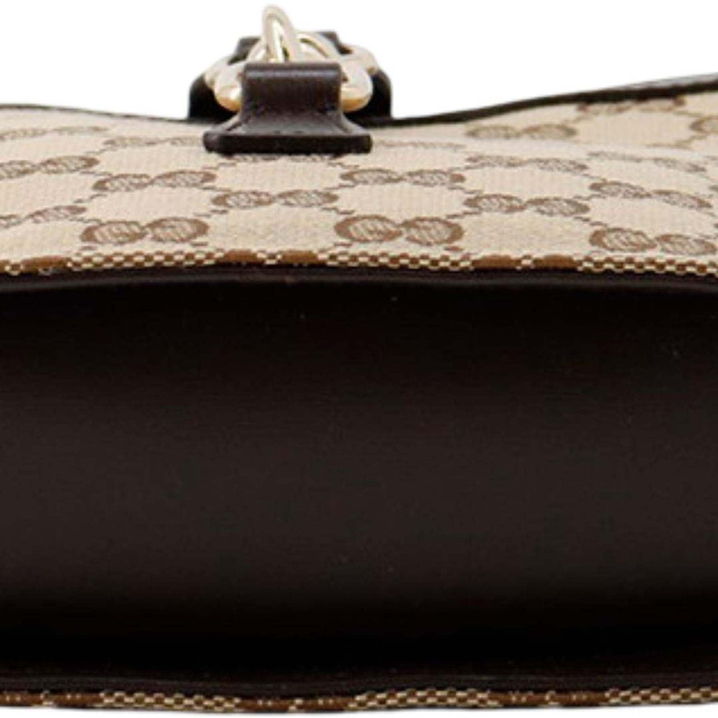 Gucci Mini GG Canvas Web Bucket Bag