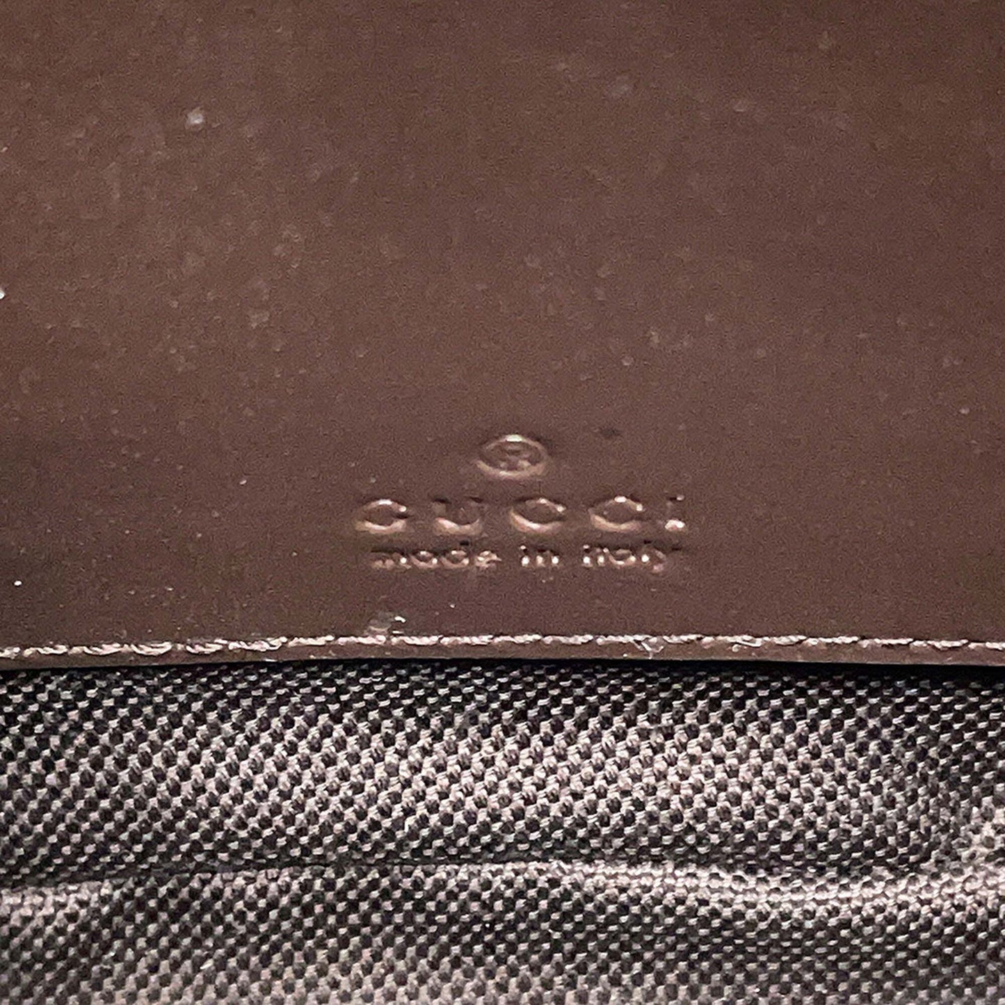 Gucci Mini GG Canvas Web Bucket Bag