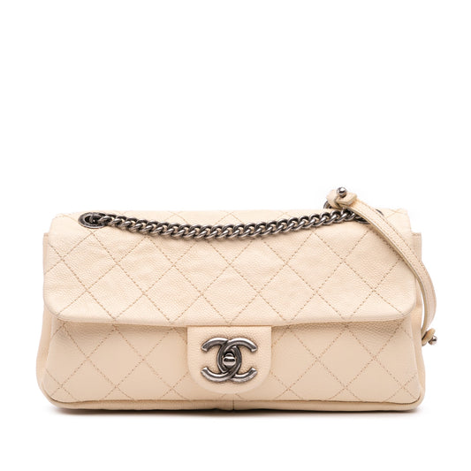 Chanel Medium Quilted Caviar Simply CC Flap