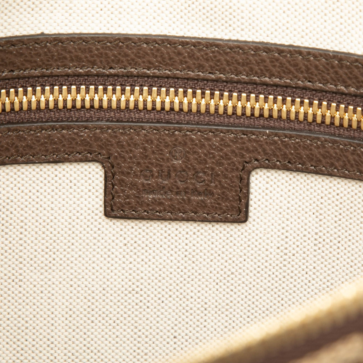 Gucci Jumbo GG Canvas Web Crossbody — Beige