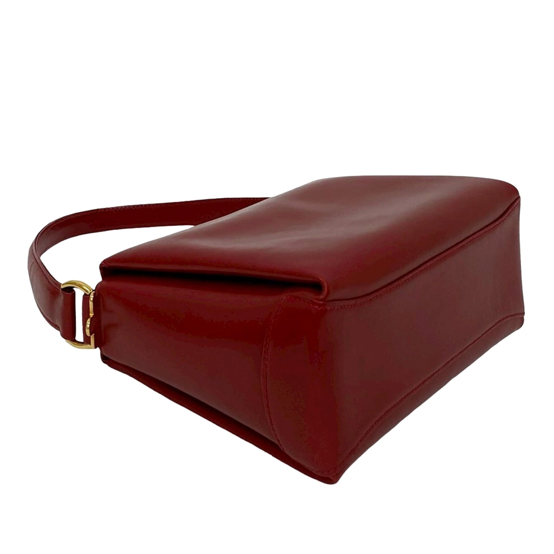 Gucci Leather Bamboo Satchel