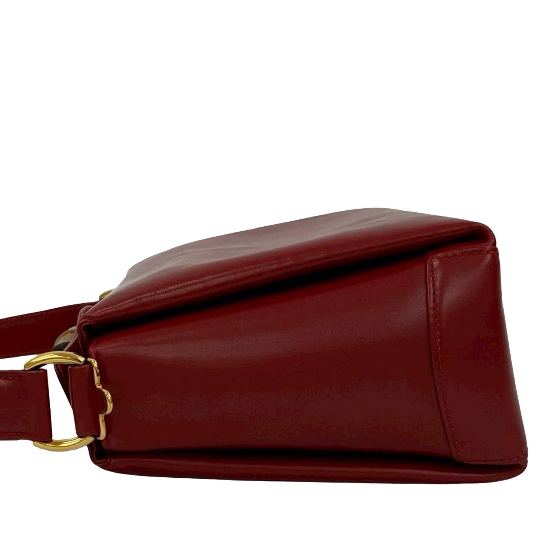 Gucci Leather Bamboo Satchel