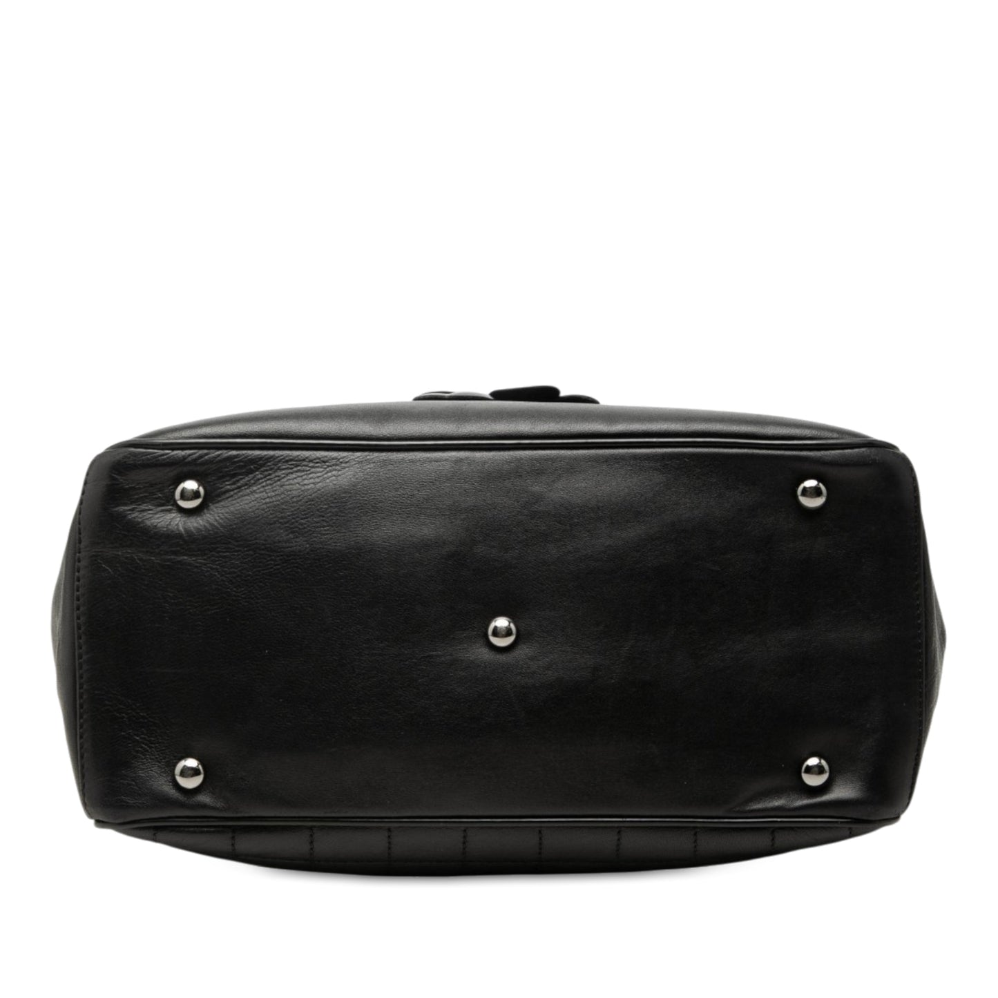 Chanel CC Choco Bar Lambskin Camellia No 5 Tote