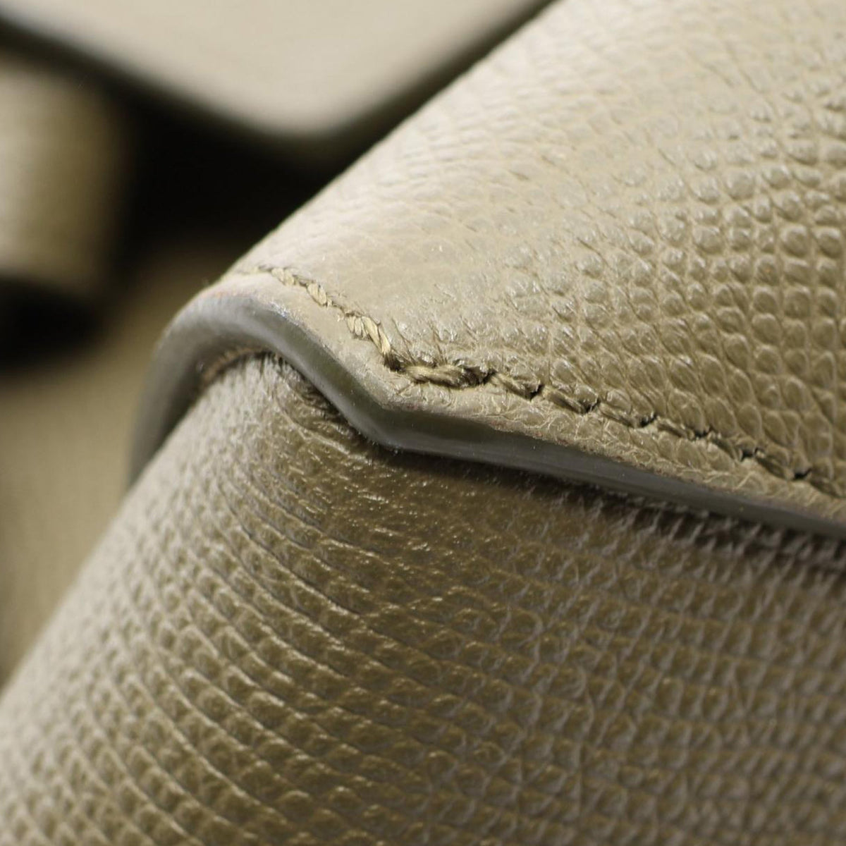 Celine Micro Grained Calfskin Belt Bag — Brown