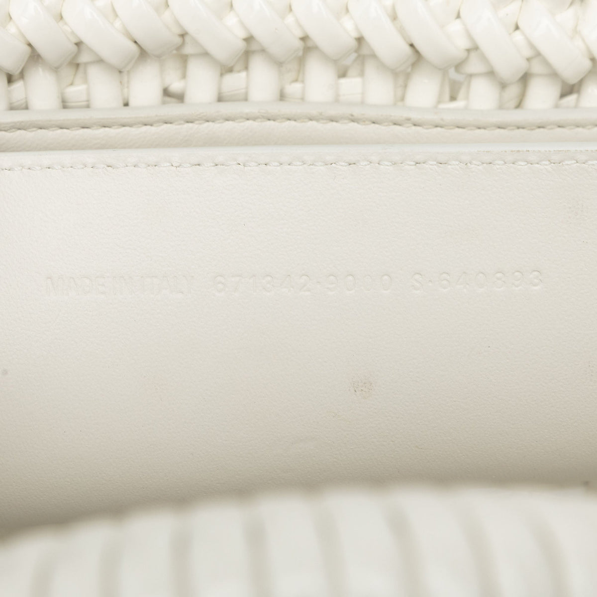 Balenciaga Faux Leather Bistro Panier XS