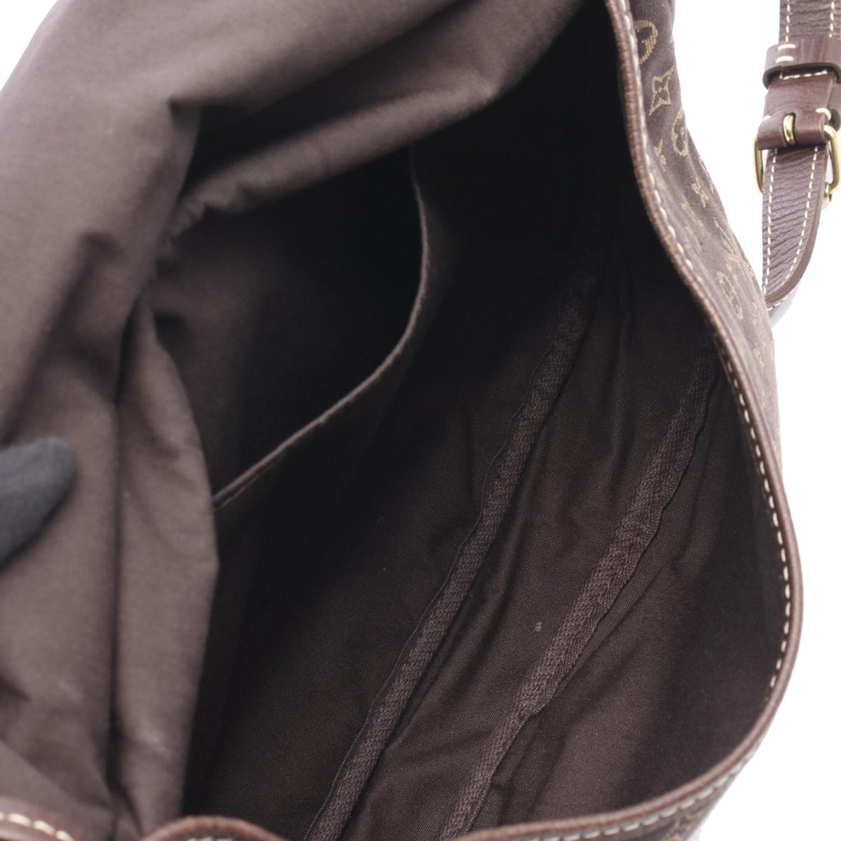 Louis Vuitton Monogram Mini Lin Saumur 30 — Brown