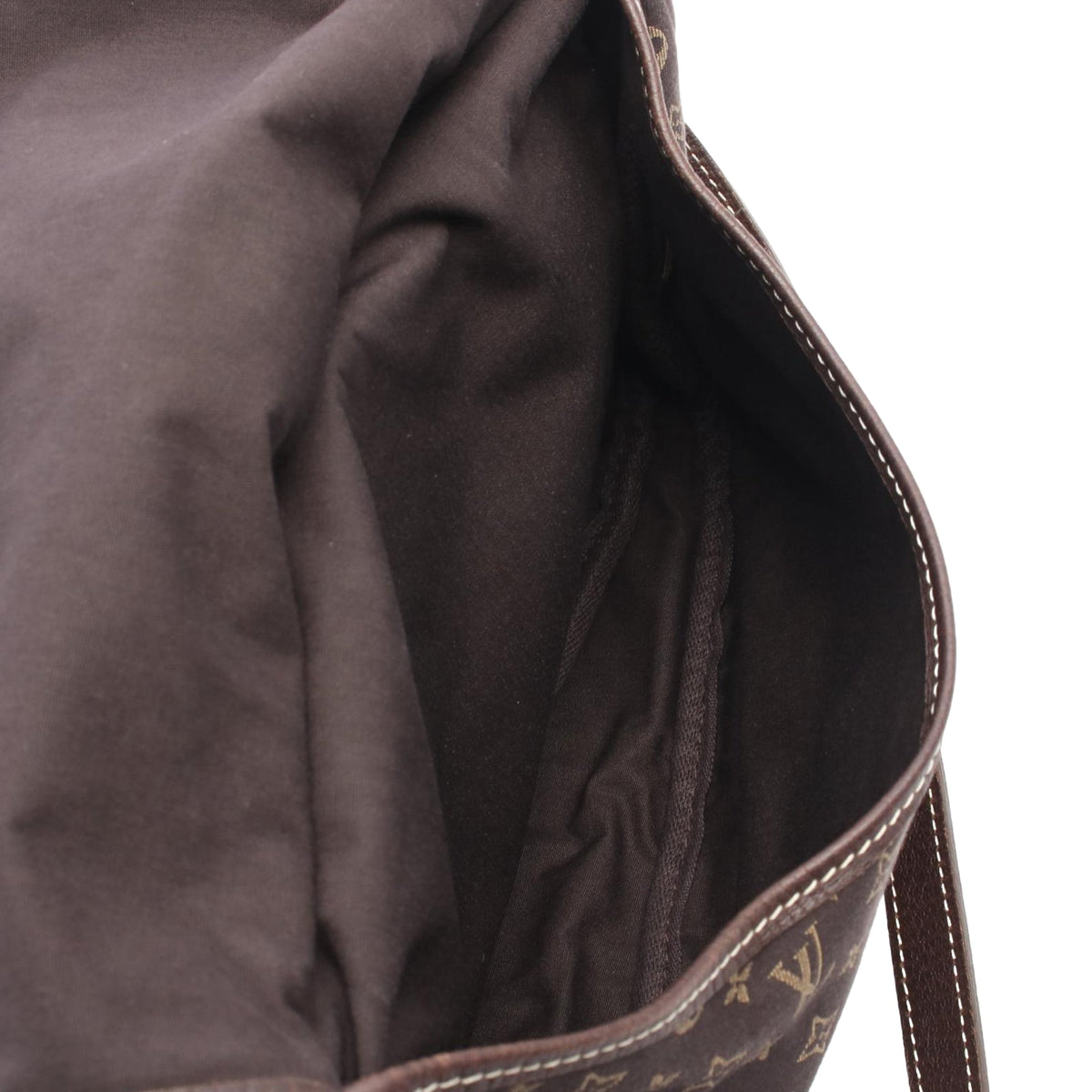 Louis Vuitton Monogram Mini Lin Saumur 30 — Brown