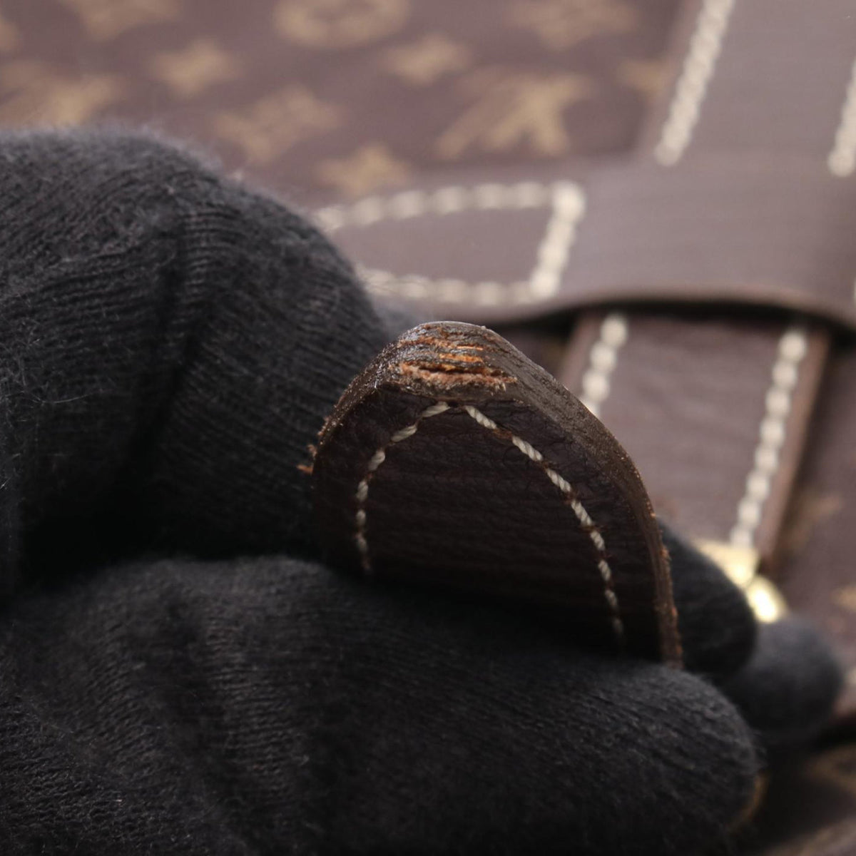 Louis Vuitton Monogram Mini Lin Saumur 30 — Brown