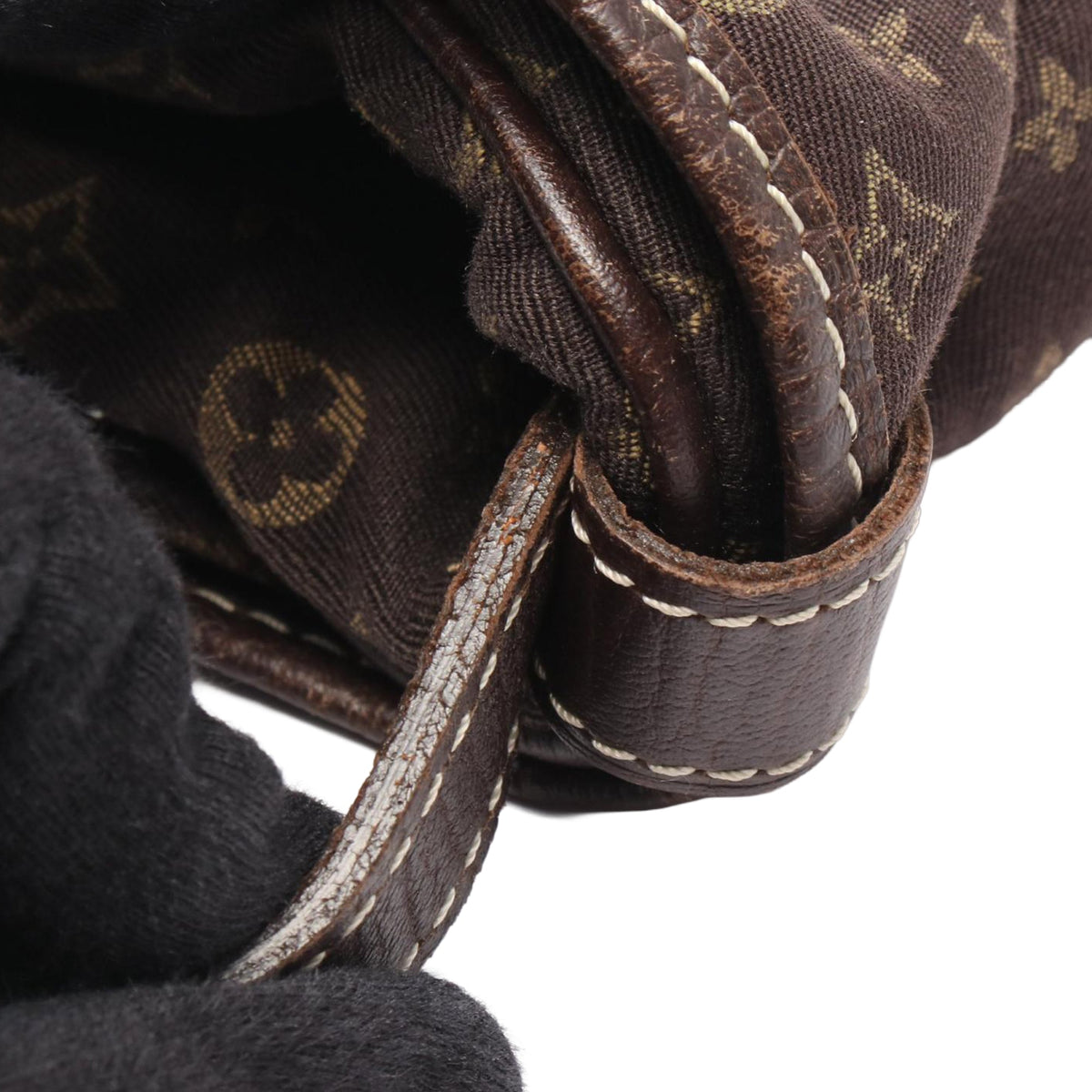 Louis Vuitton Monogram Mini Lin Saumur 30 — Brown