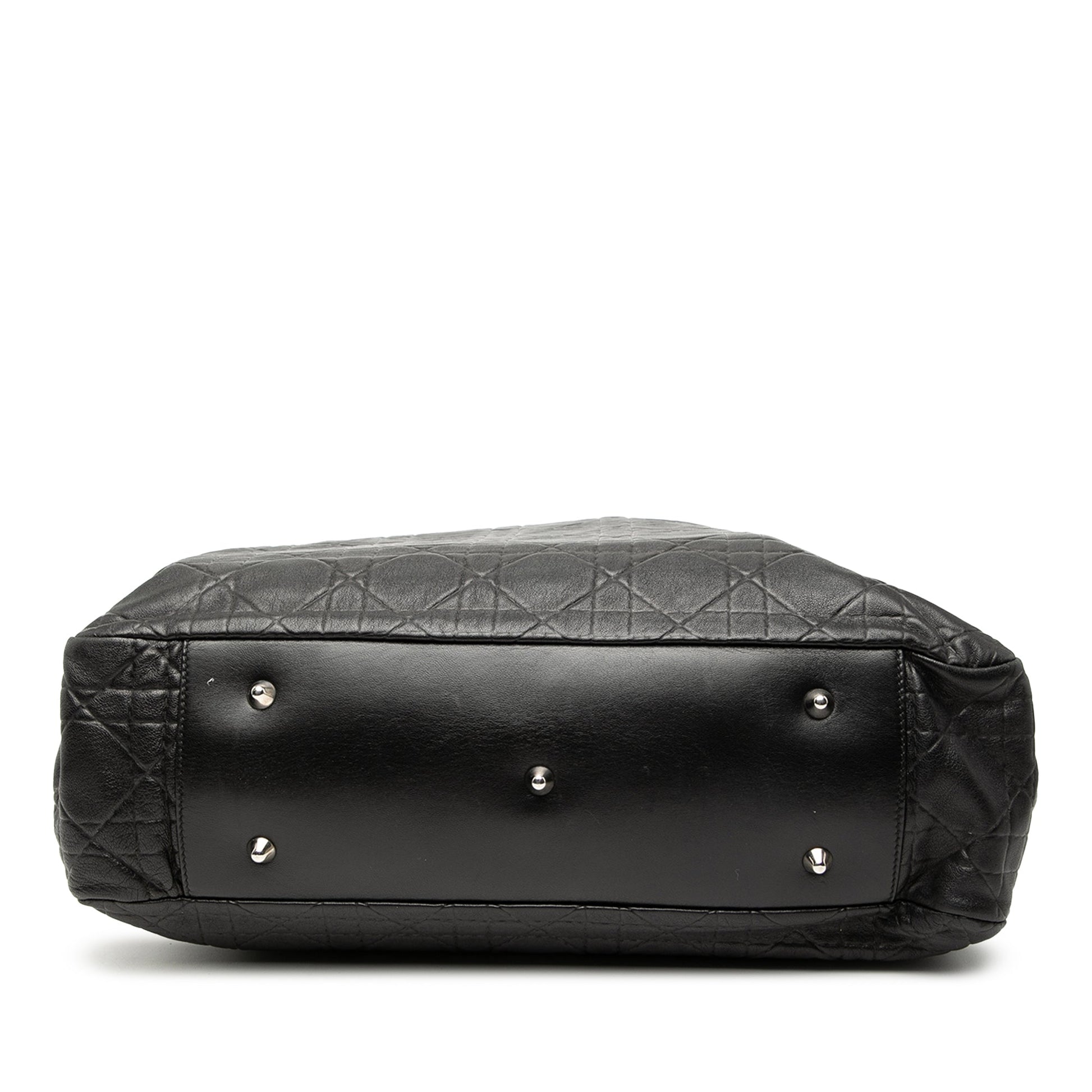 Dior Large Lambskin Cannage Lady Dior Soft Shopping Tote